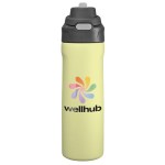 Pop Up 24 Oz. Recycled Pastel Bottle - yellow Pop Up 24 Oz. Recycled Pastel Bottle - yellow