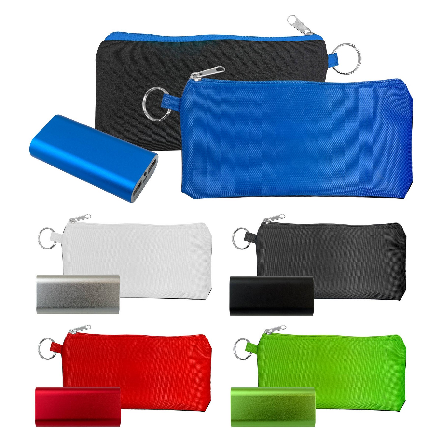 Brushed Metal Tablet Power Bank Kit 1