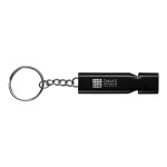Safety Whistle Keychain - Black Safety Whistle Keychain - Black