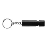 Safety Whistle Keychain - Black Safety Whistle Keychain - Black