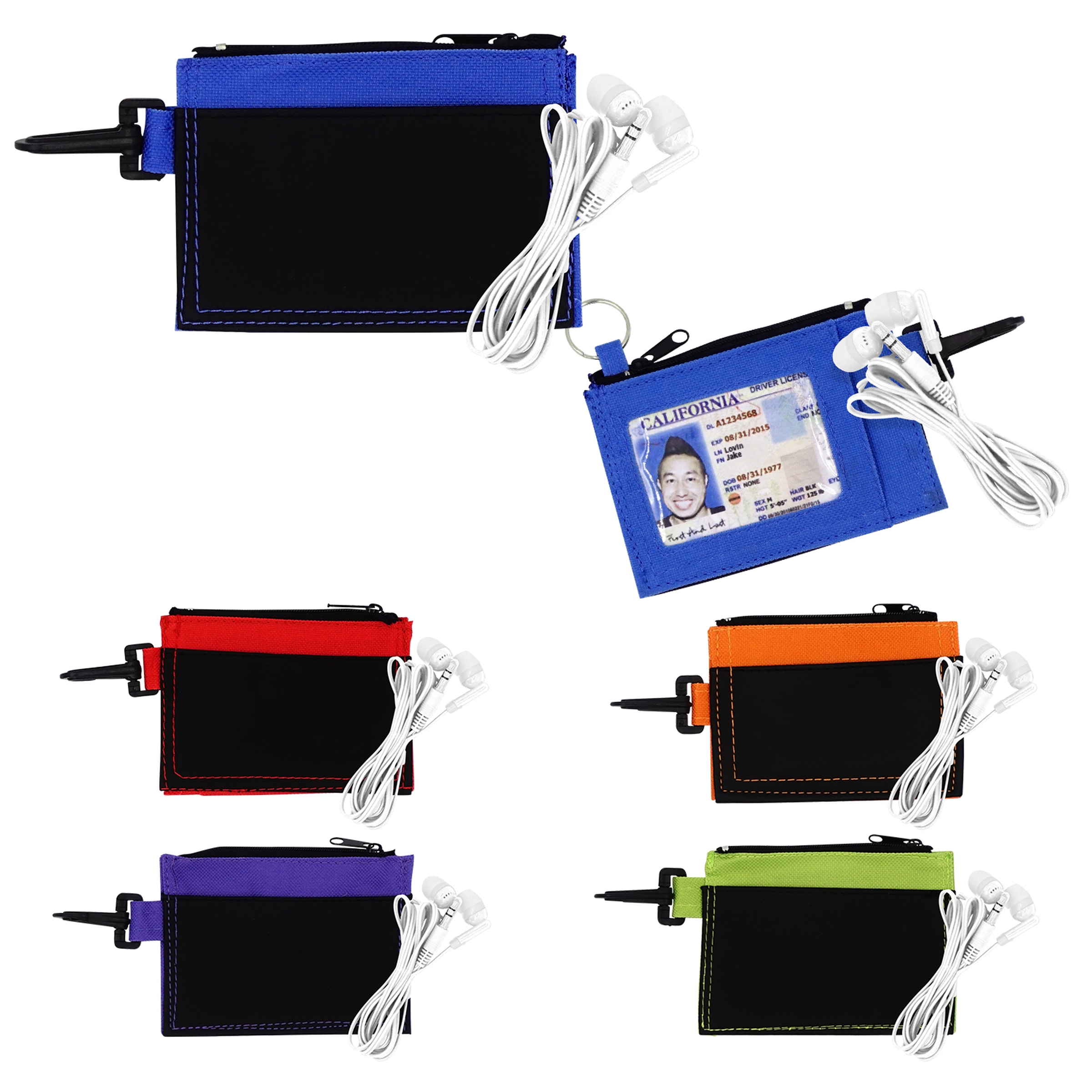 Ear Buds in Travel Wallet 1