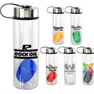 Metal Lanyard Lid 24 oz Bottle with Floating Infuser 1 Metal Lanyard Lid 24 oz Bottle with Floating Infuser 1