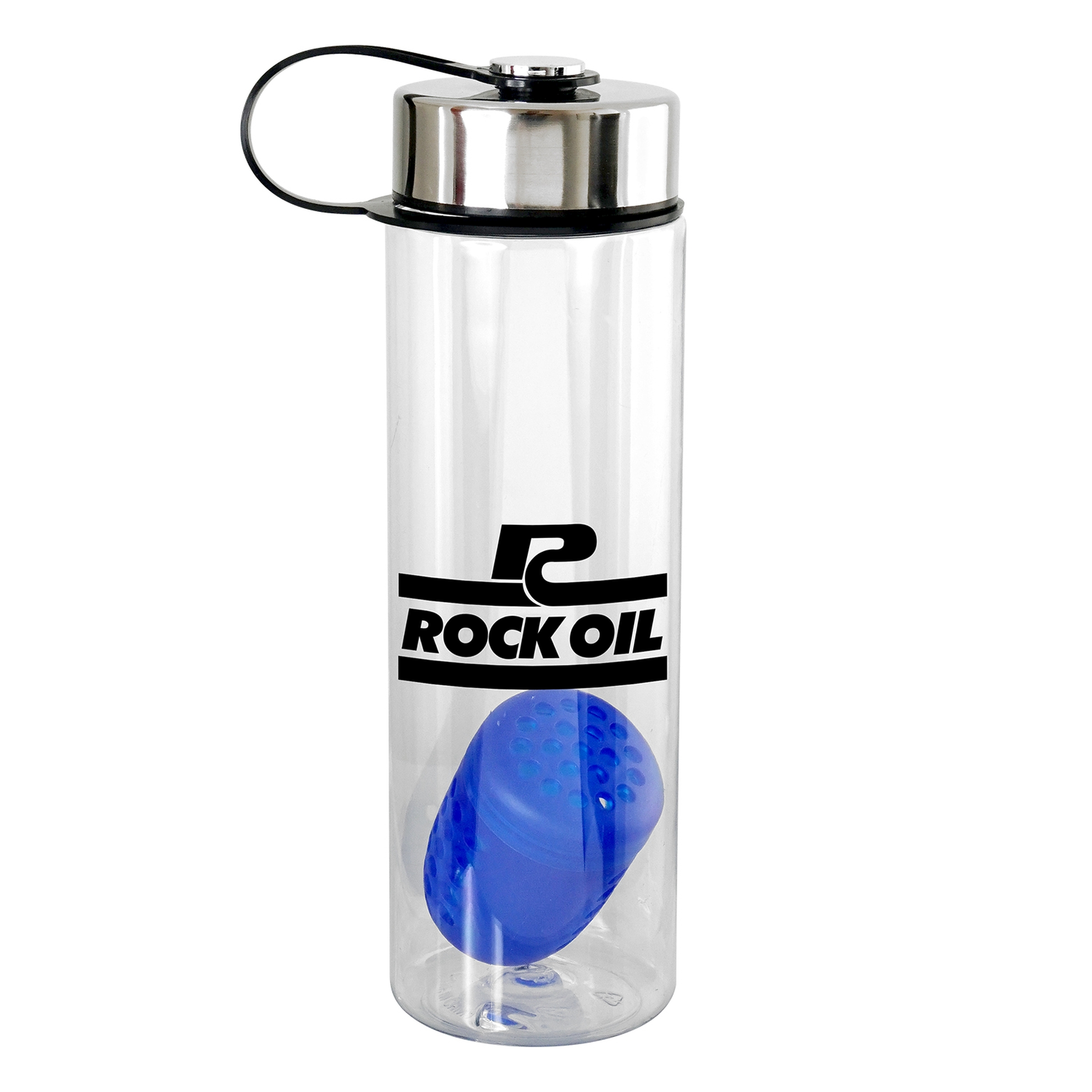 Metal Lanyard Lid 24 oz Bottle with Floating Infuser 1