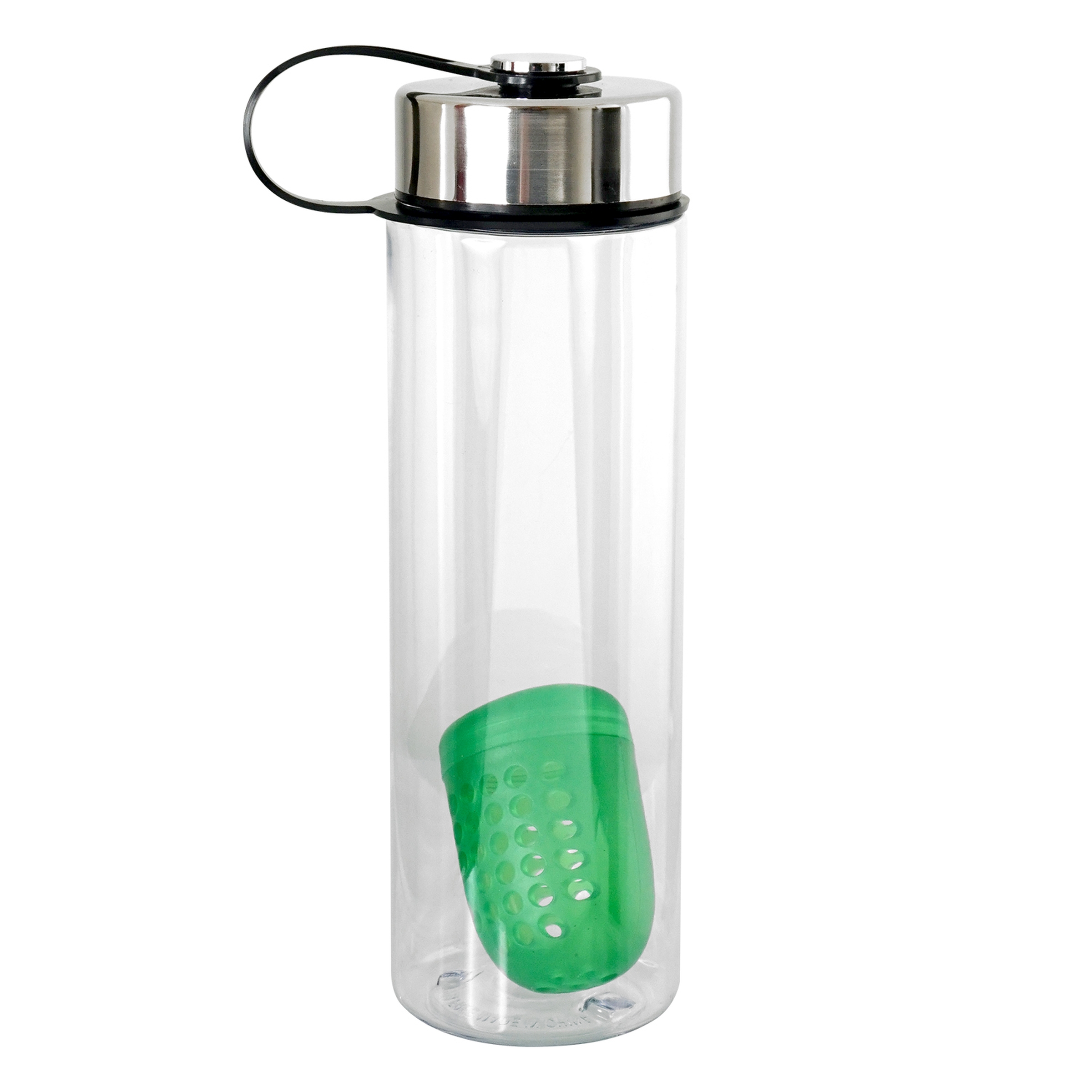 Metal Lanyard Lid 24 oz Bottle with Floating Infuser 1