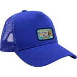 Emblem Trucker Hat - blue Emblem Trucker Hat - blue