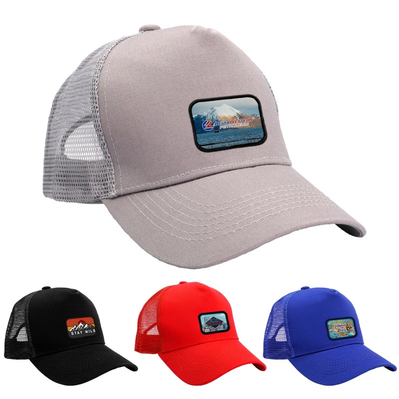 Emblem Trucker Hat 1 Emblem Trucker Hat 1