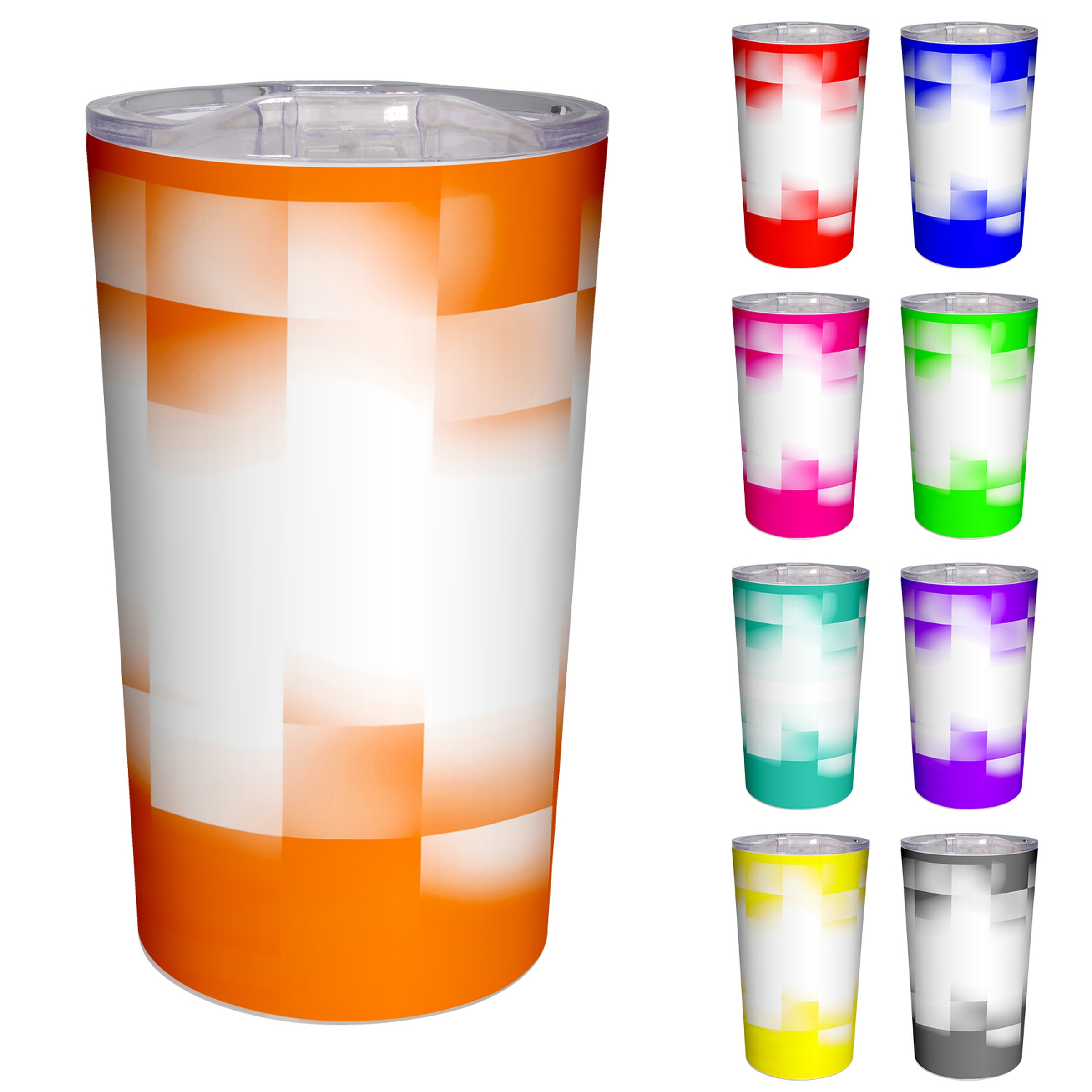 Full Color Shaded Checkers Mug 1