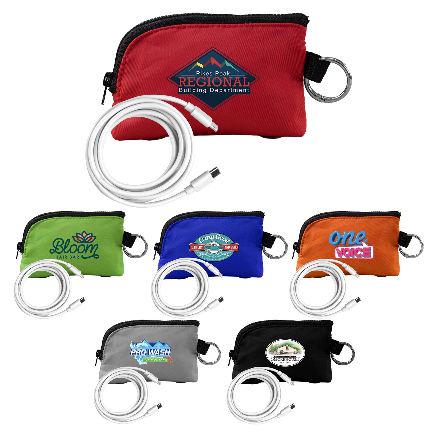 Zip Around 6' C to C Cable Pouch 1