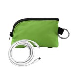 Zip Around 6' C to C Cable Pouch - Green Blank Zip Around 6' C to C Cable Pouch - Green Blank