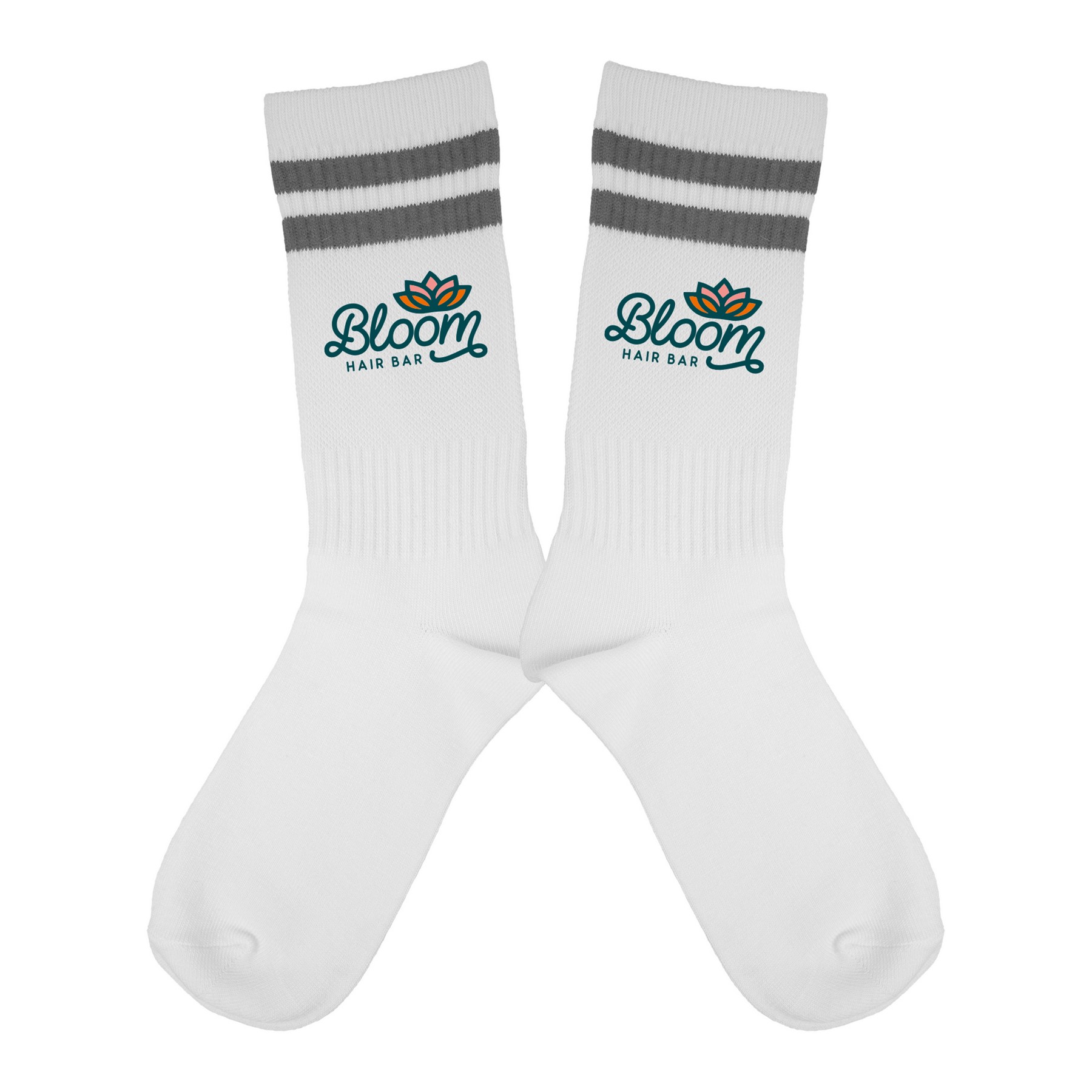 Striped Recycled High Sock 1