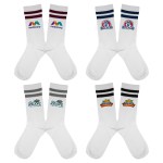 Striped Recycled High Sock 1 Striped Recycled High Sock 1