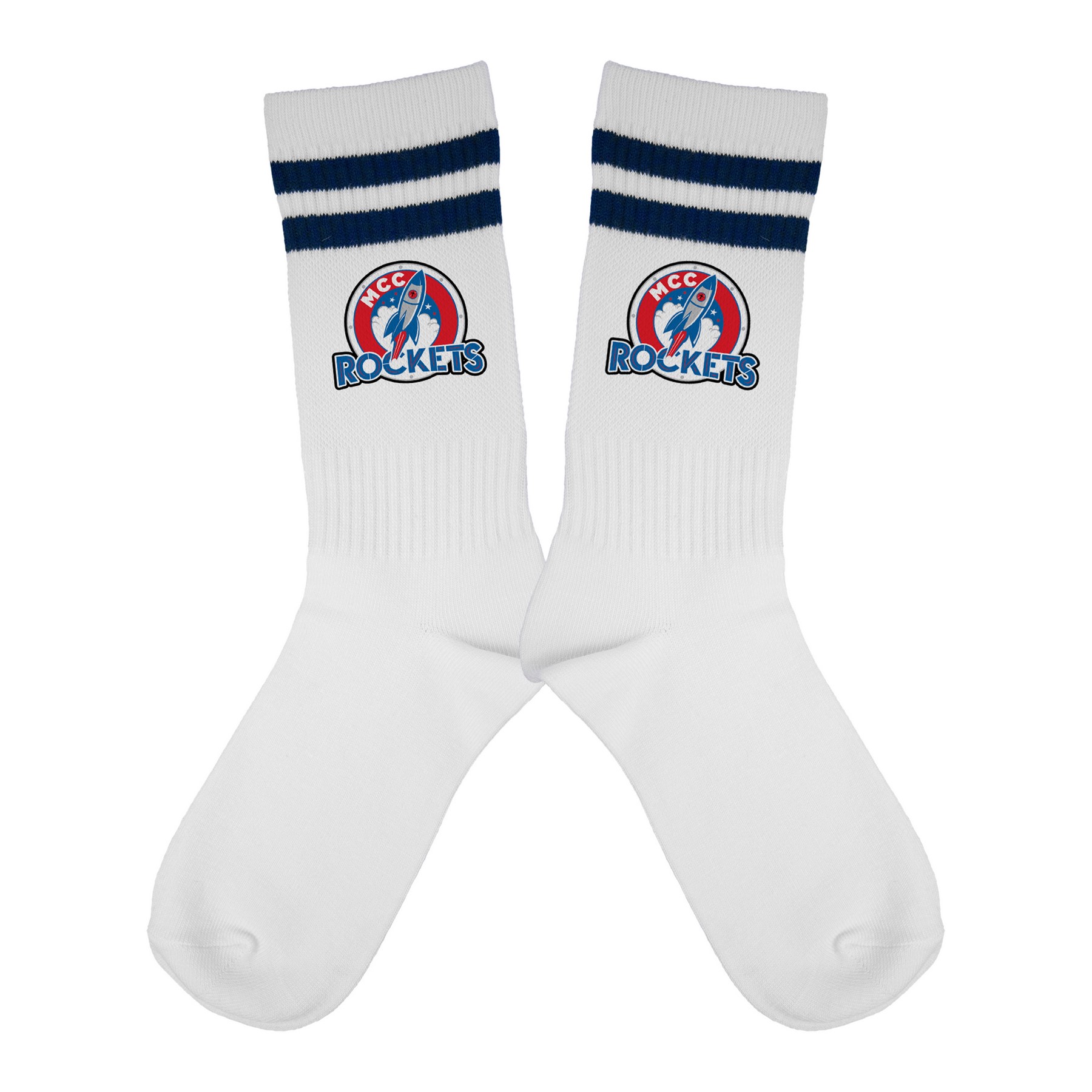 Striped Recycled High Sock 1