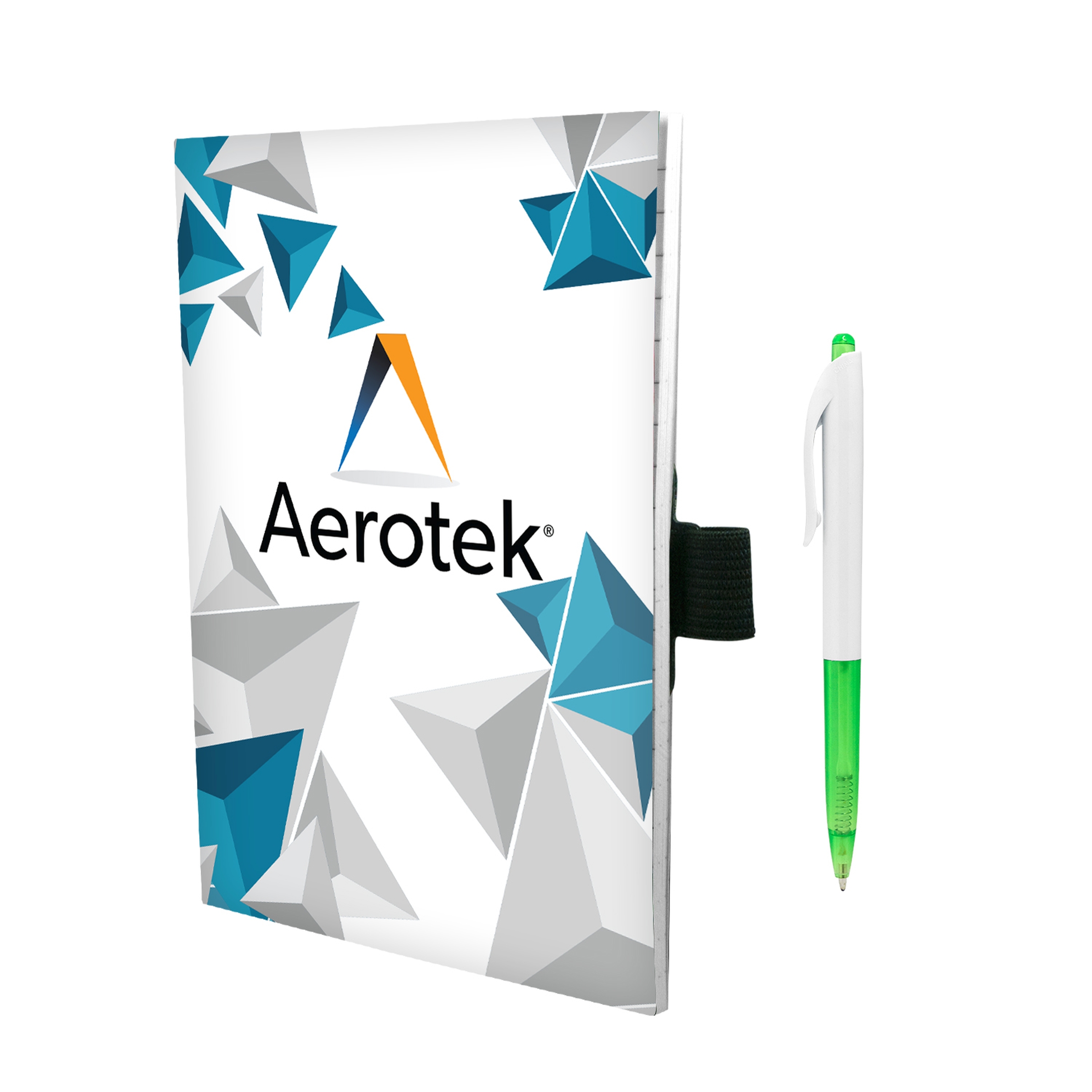 5" x 7" Perfect Paper Cover Notebook with Pen 1