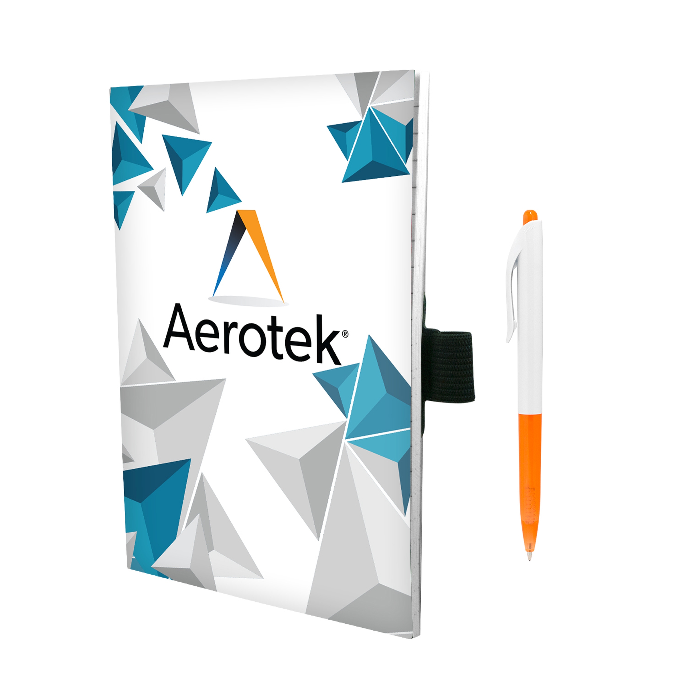 5" x 7" Perfect Paper Cover Notebook with Pen 1