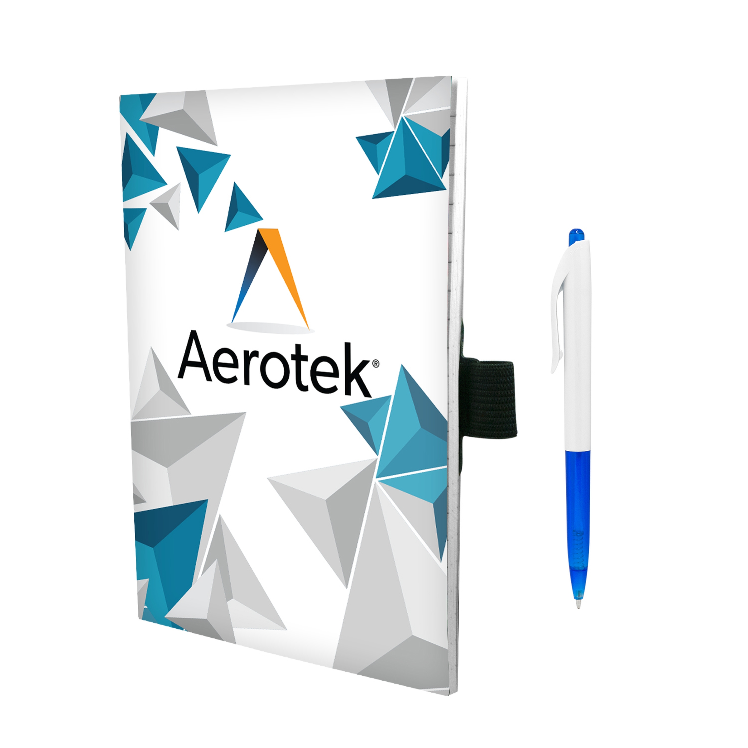 5" x 7" Perfect Paper Cover Notebook with Pen 1