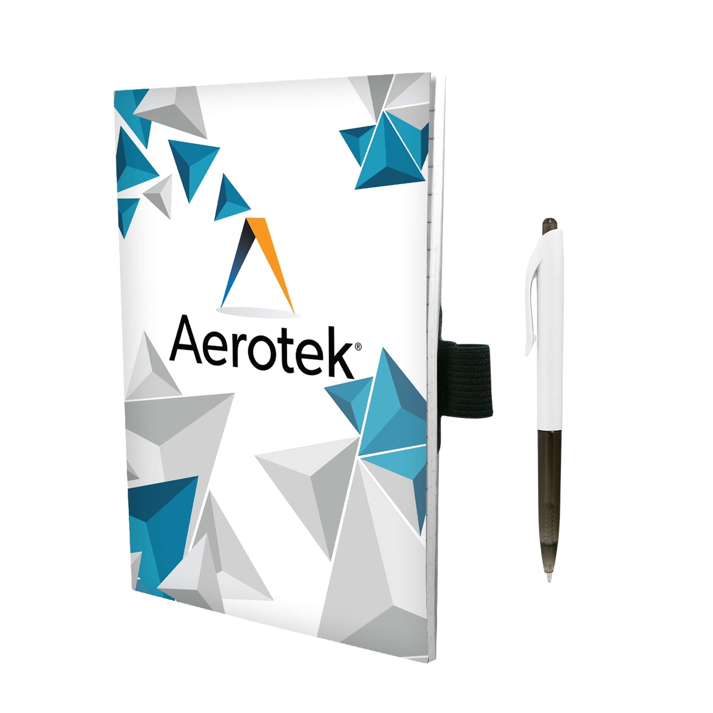 5" x 7" Perfect Paper Cover Notebook with Pen 1