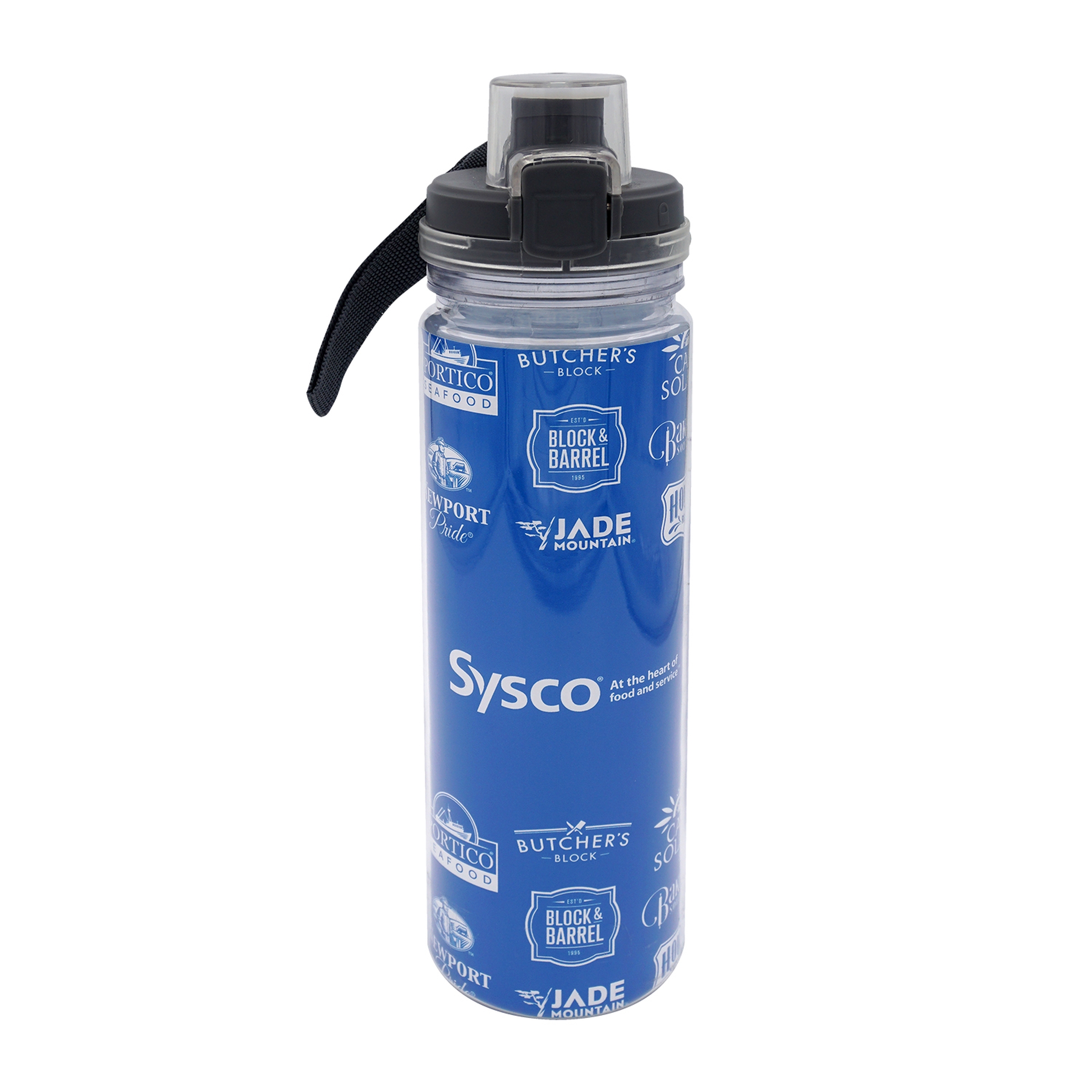 Locking 18 oz. Full Color Insert Bottle 1