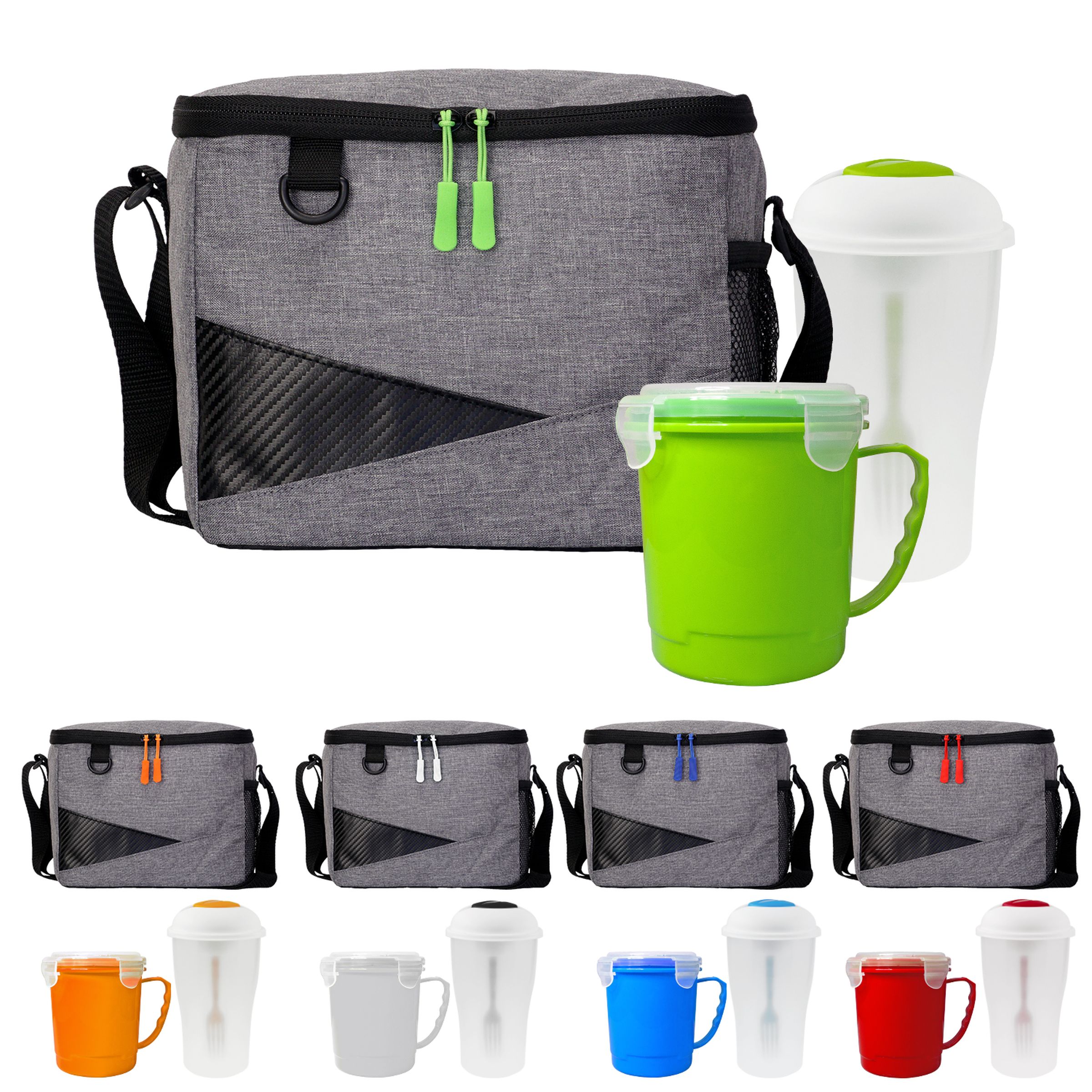 Recycled Soup & Salad Lunch Set 1