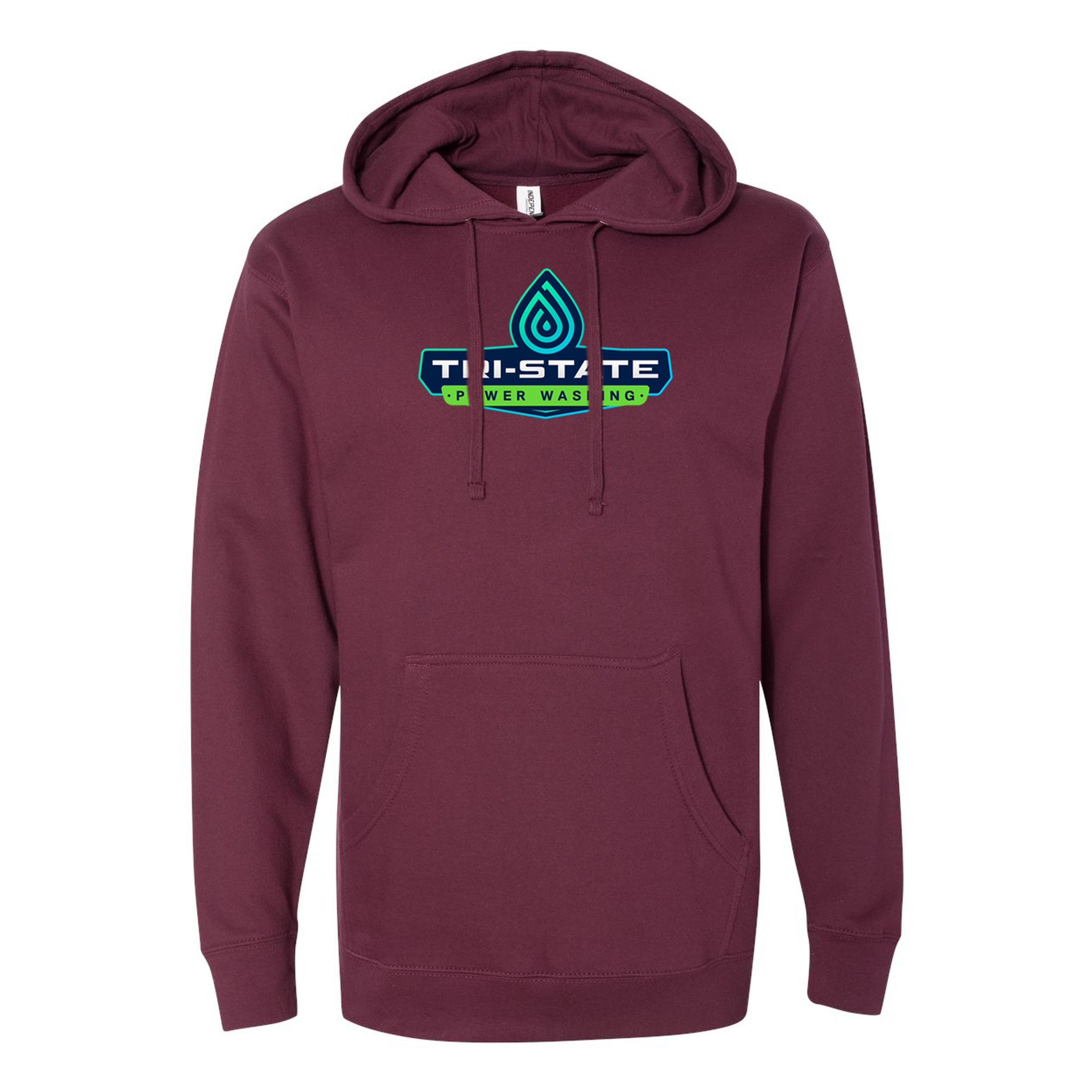 Independent Trading Co. Midweight Hooded Pullover Sweatshirt 1