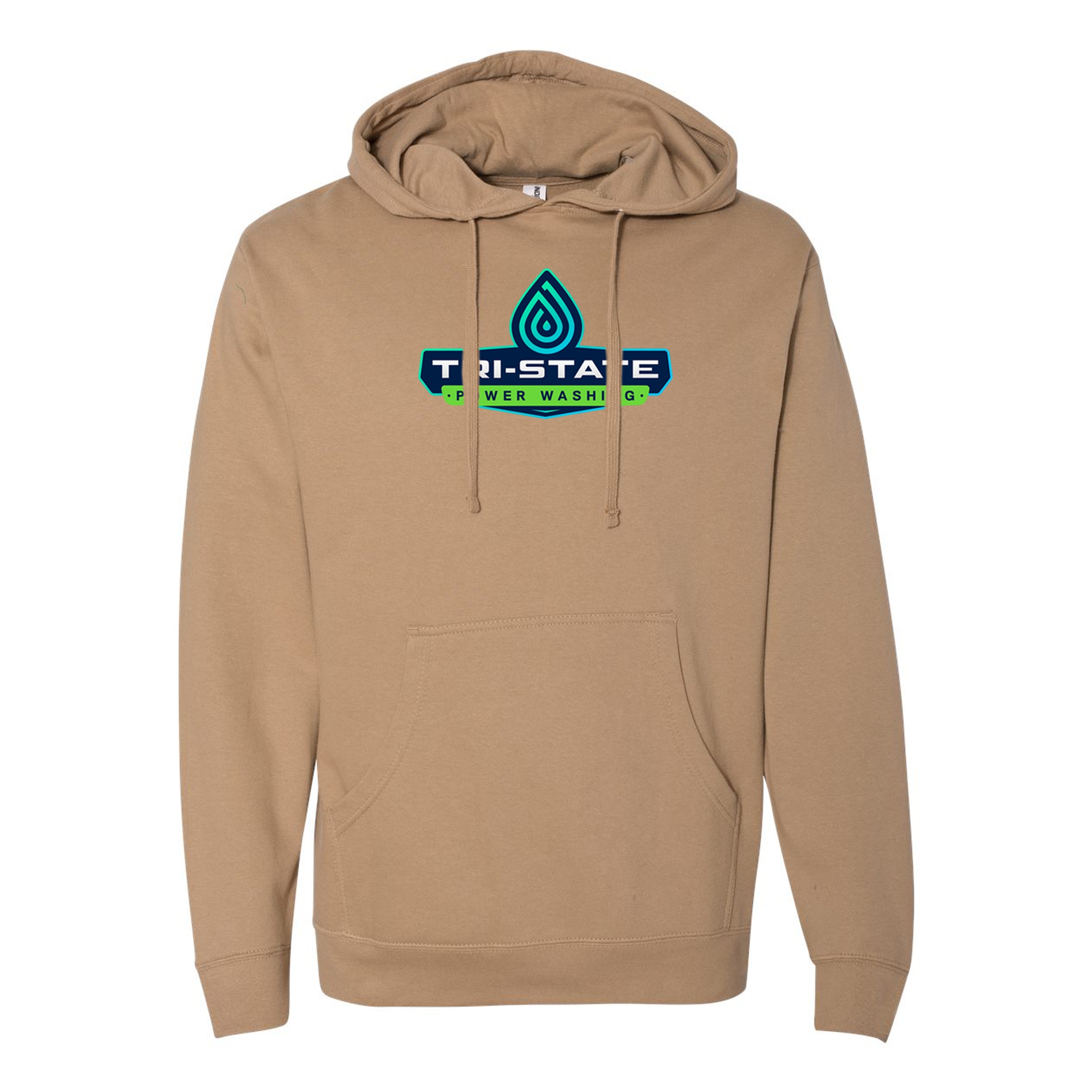 Independent Trading Co. Midweight Hooded Pullover Sweatshirt 1