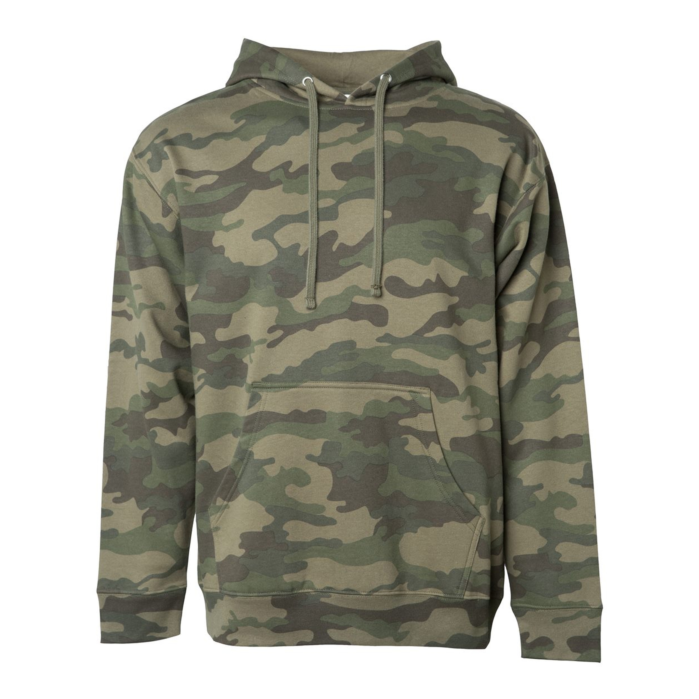 Independent Trading Co. Midweight Hooded Pullover Sweatshirt 1