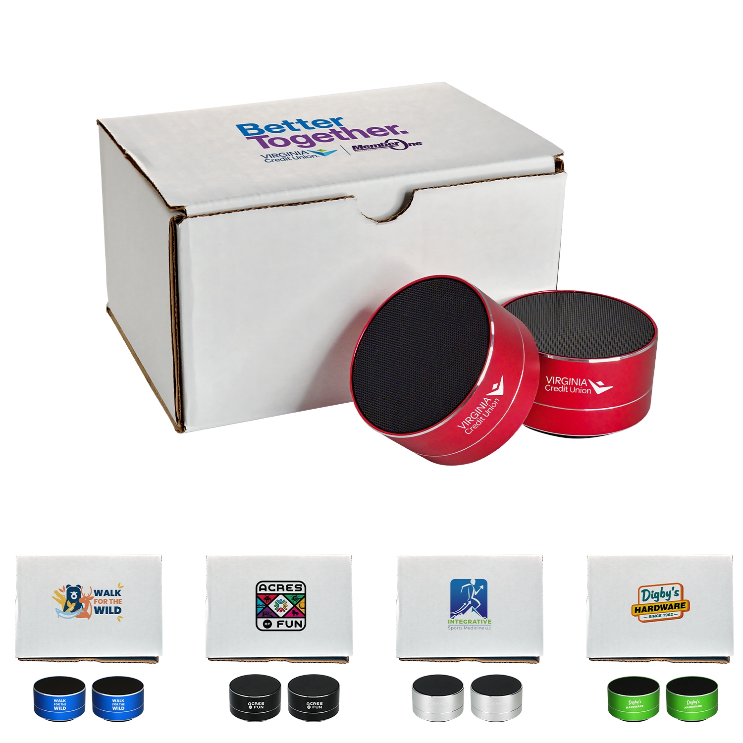 Hockey Puck Bluetooth Stereo Effect Set 1