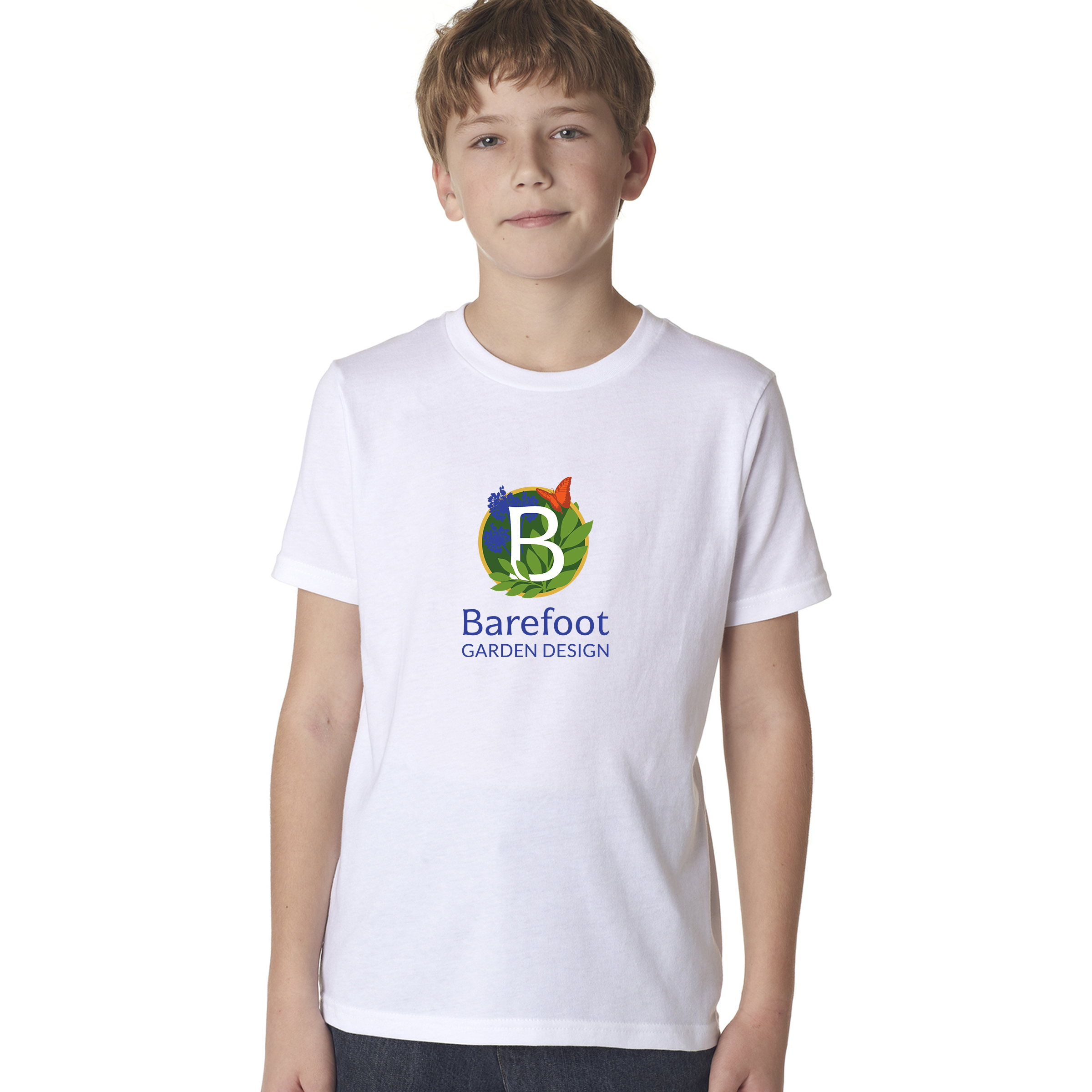 Next Level Youth Boys' Cotton Crew 1