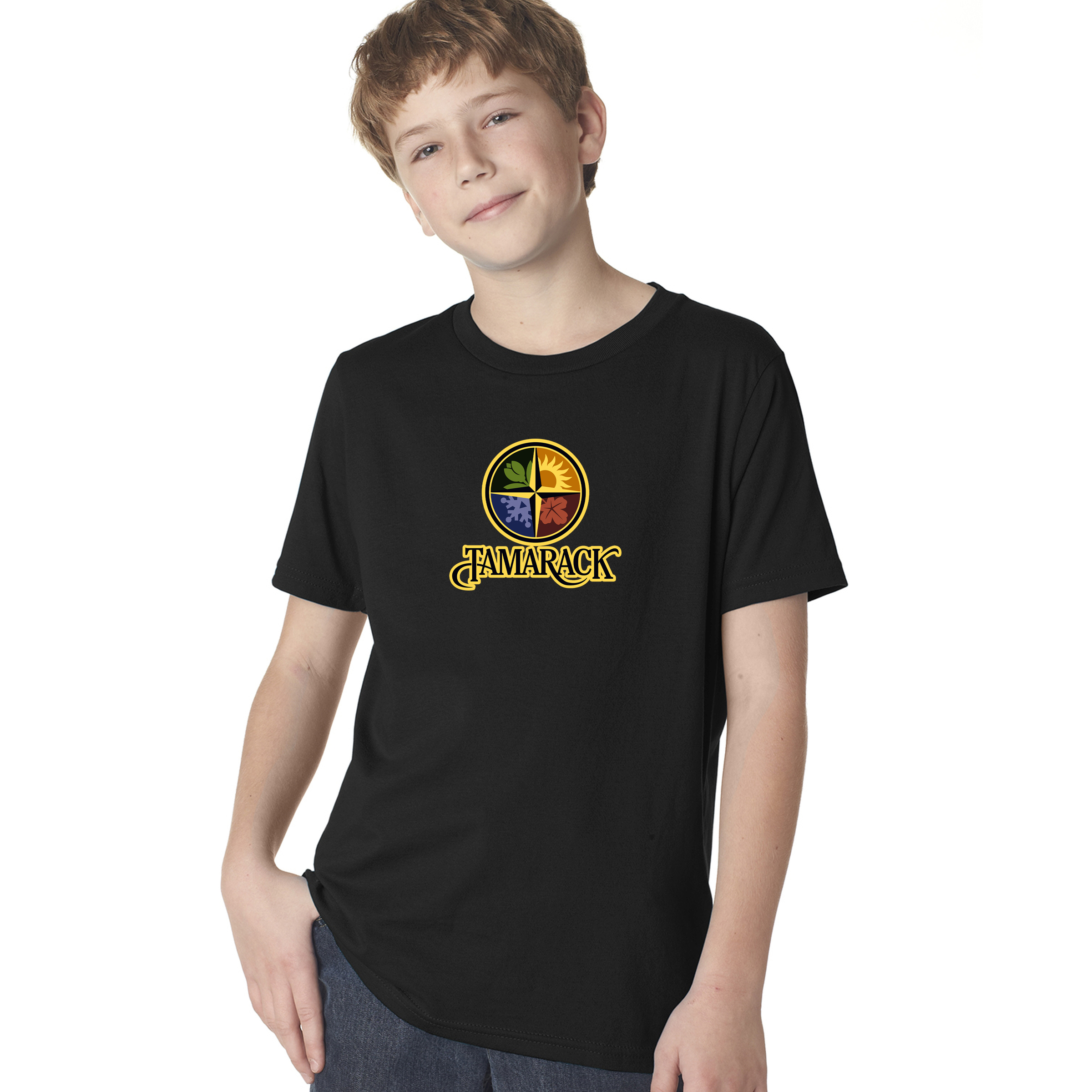 Next Level Youth Boys' Cotton Crew 1