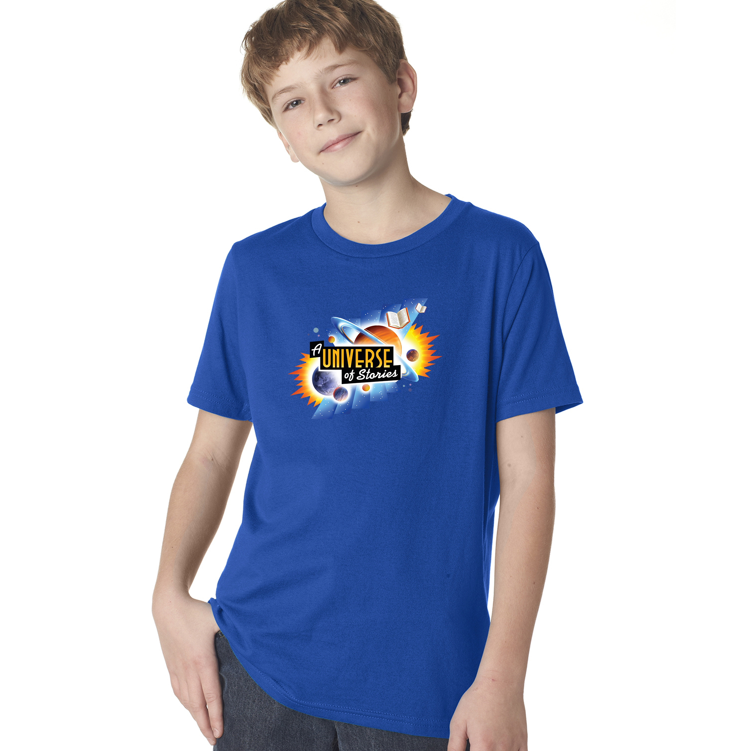 Next Level Youth Boys' Cotton Crew 1