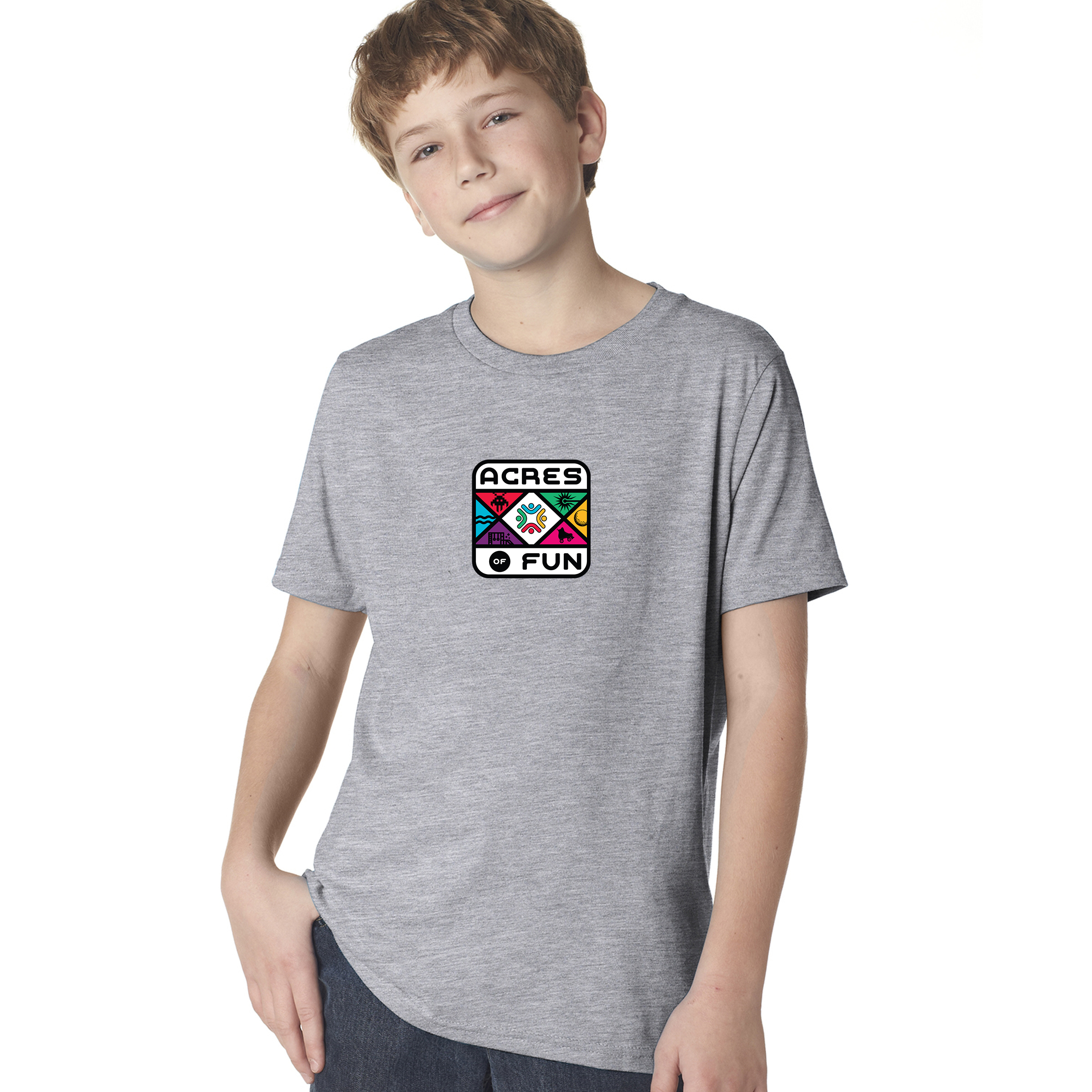 Next Level Youth Boys' Cotton Crew 1