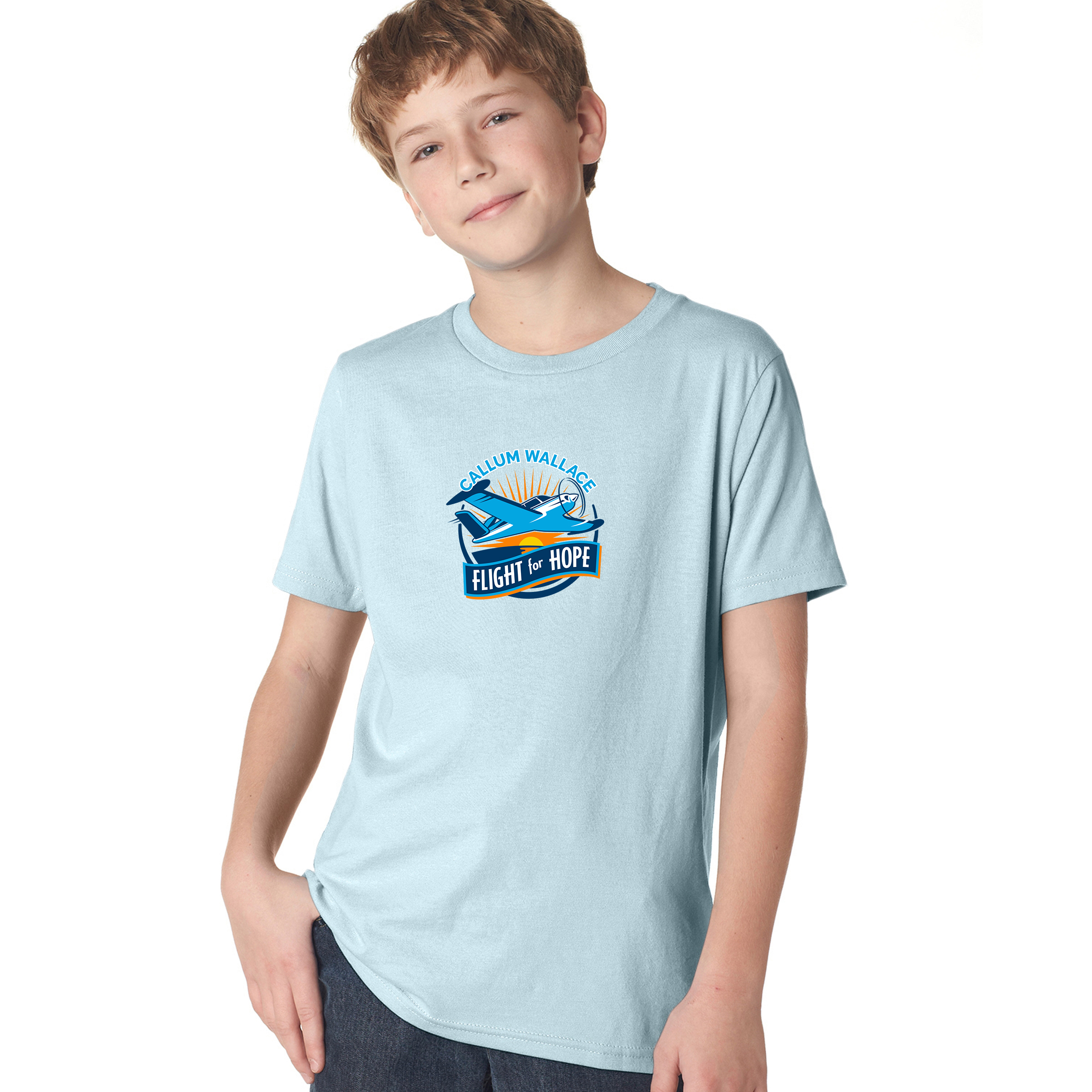 Next Level Youth Boys' Cotton Crew 1