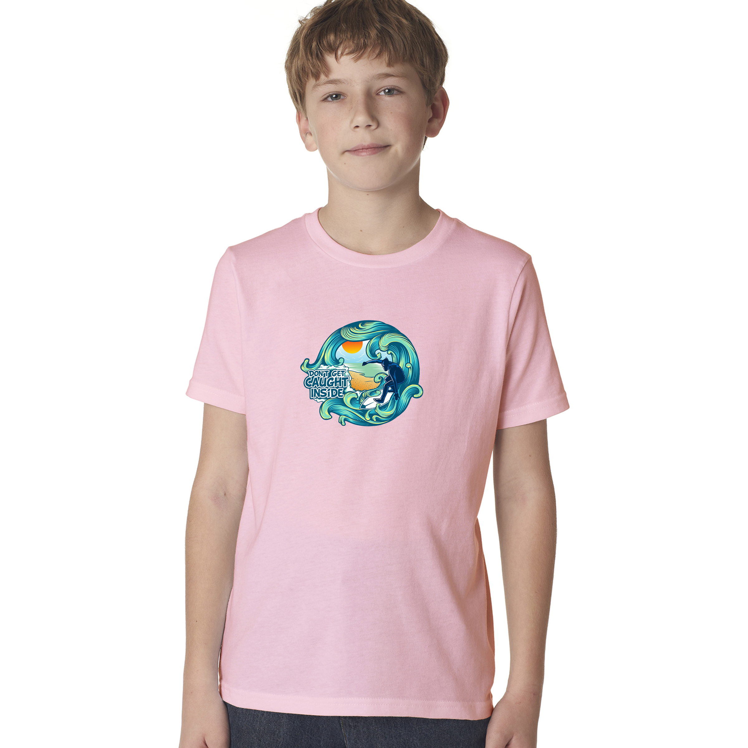 Next Level Youth Boys' Cotton Crew 1