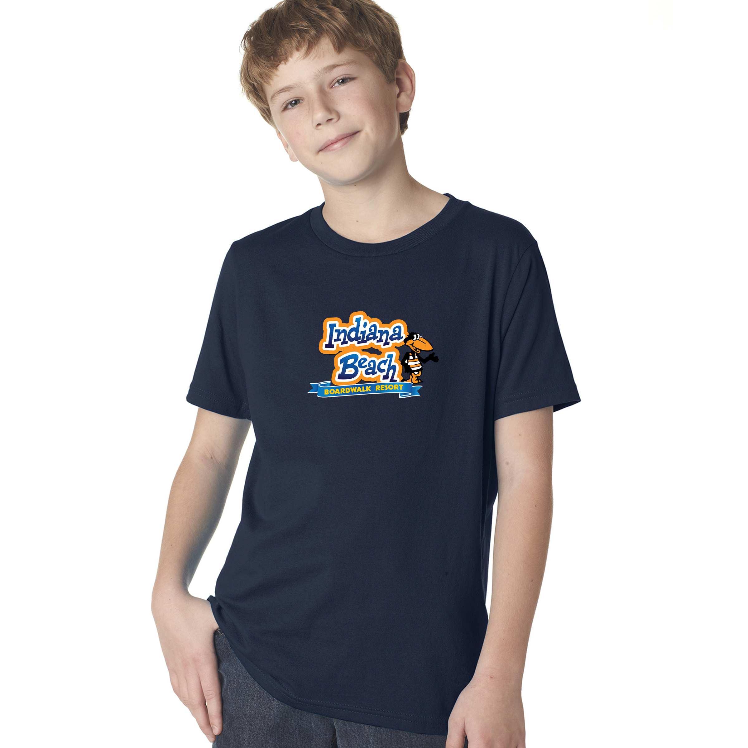 Next Level Youth Boys' Cotton Crew 1