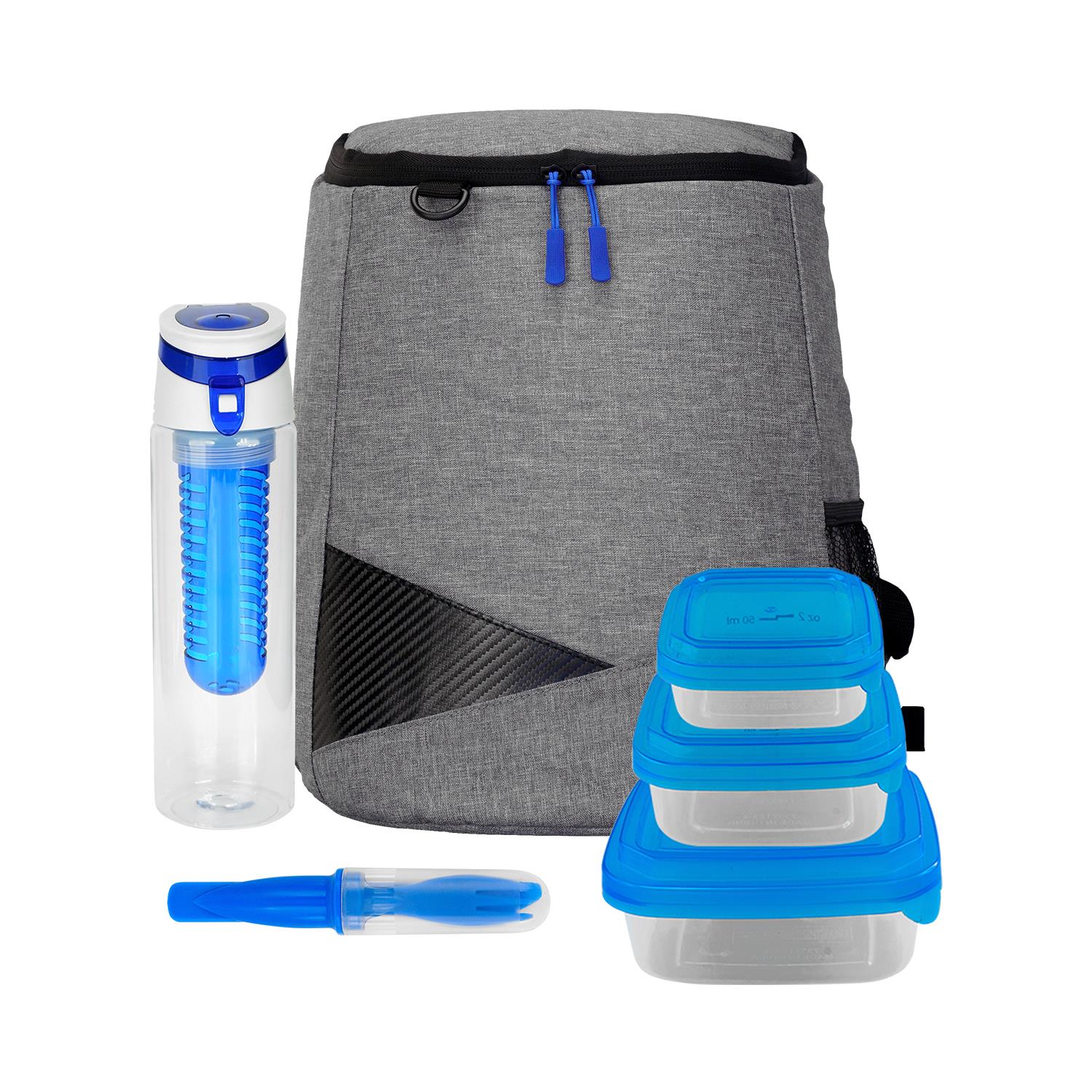 Portion Control Drink & Cutlery Set 1