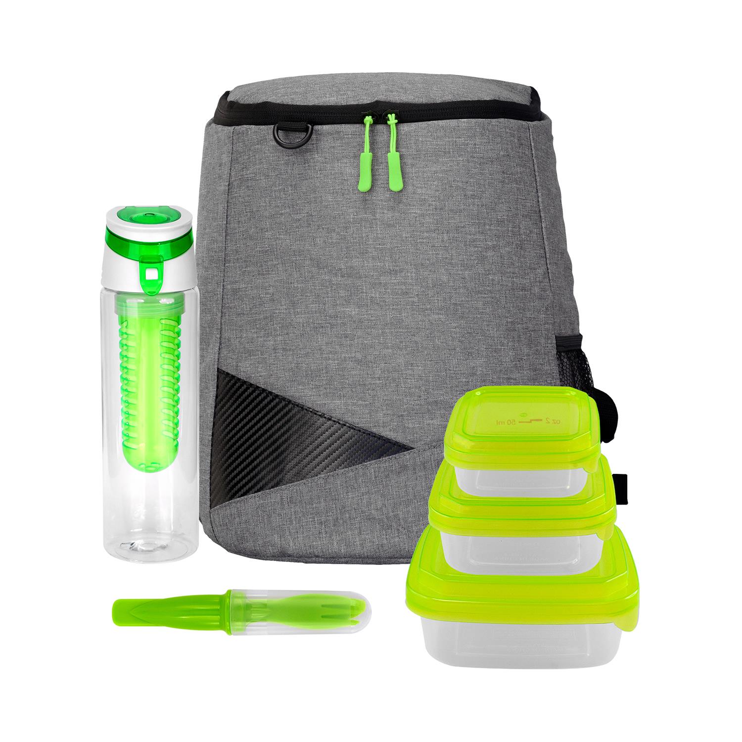 Portion Control Drink & Cutlery Set 1