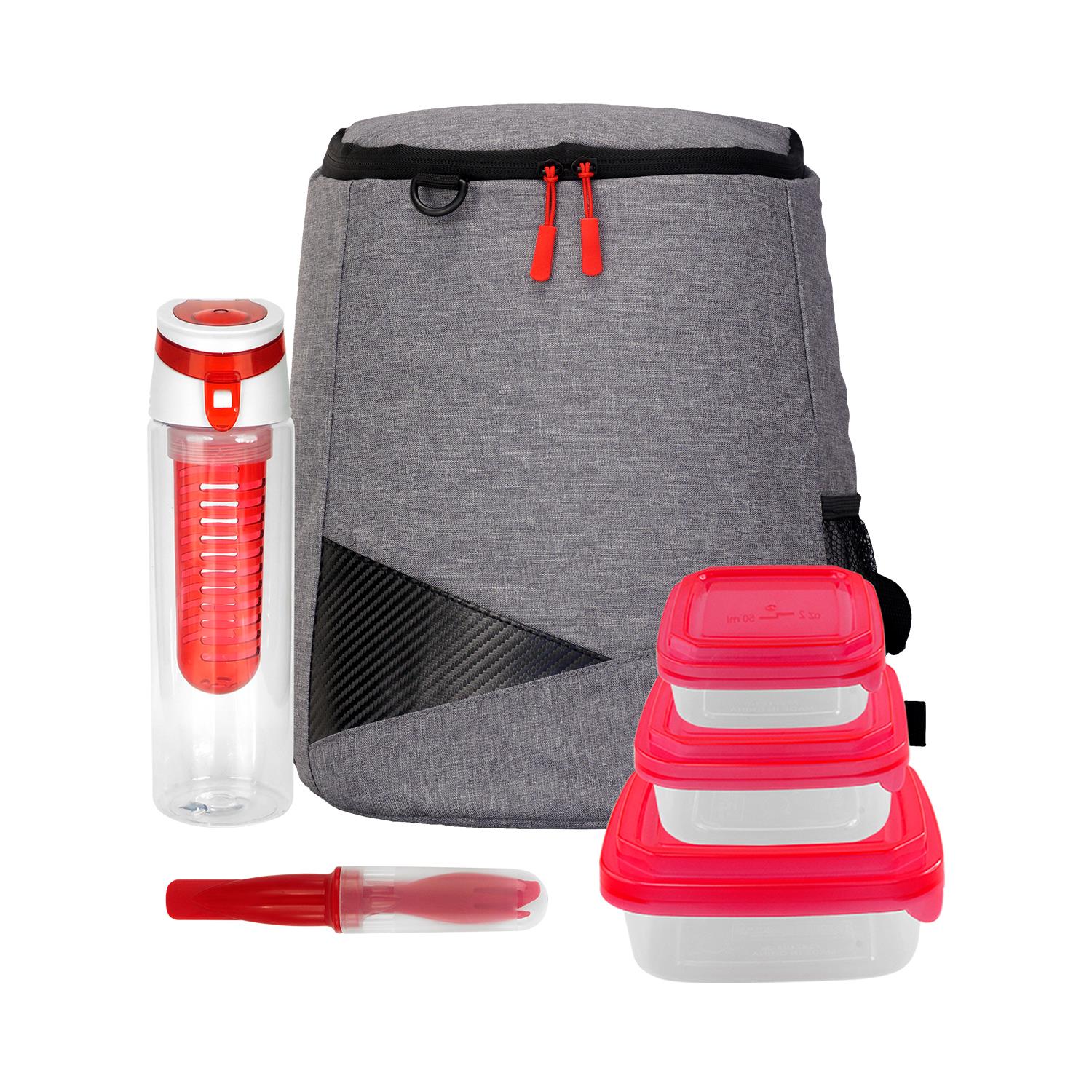 Portion Control Drink & Cutlery Set 1