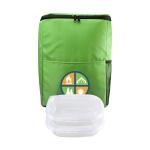 Handy Sporty Cooler Backpack Set - Green Handy Sporty Cooler Backpack Set - Green