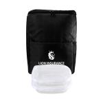 Handy Sporty Cooler Backpack Set - Black Handy Sporty Cooler Backpack Set - Black