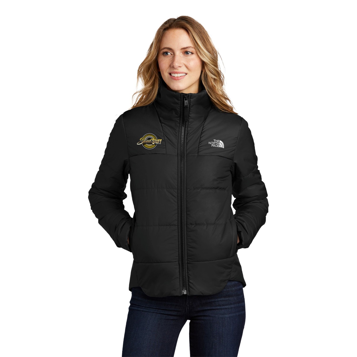 The North Face® Women's Chest Logo Everyday Insulated Jacket 1