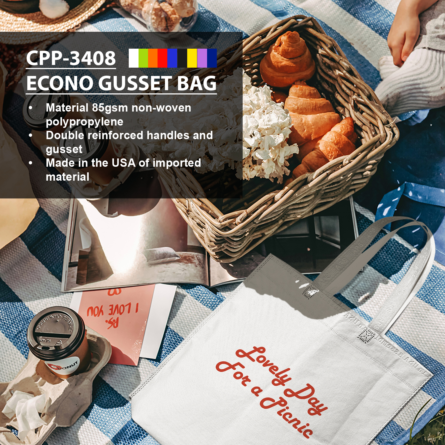 Econo Gusset Bag 1