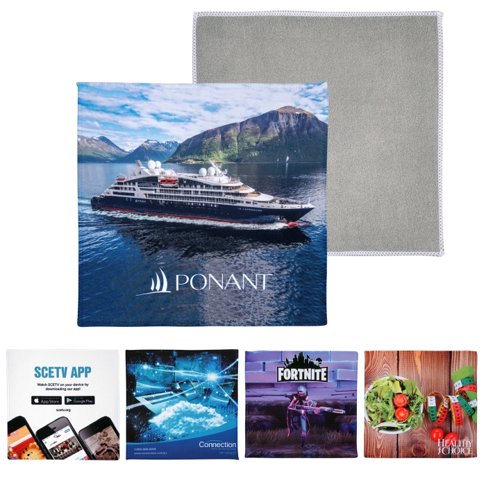 8 x 8 Microfiber Cleaning Cloth 1 8 x 8 Microfiber Cleaning Cloth 1