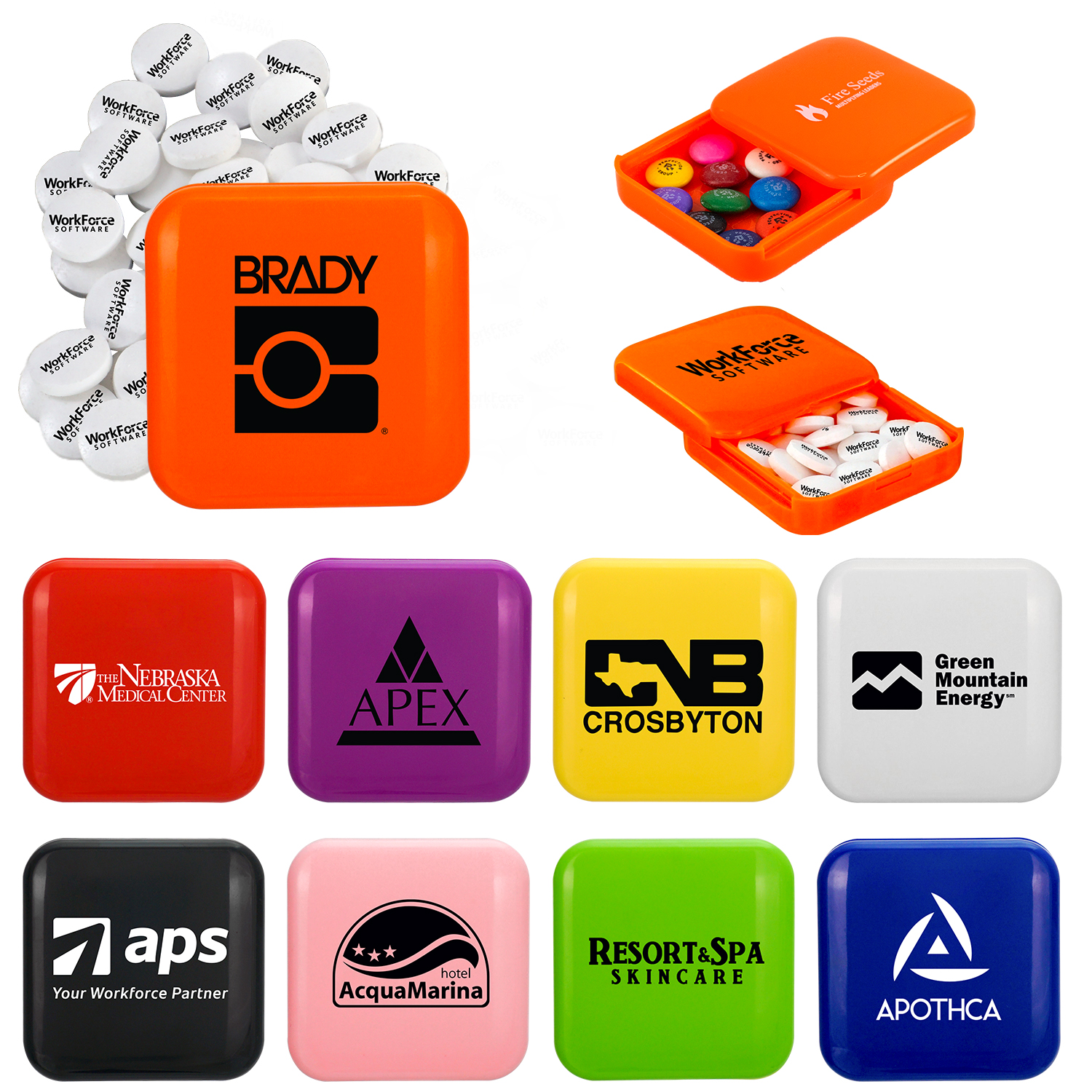 Sliding Case of Printed Candy 1