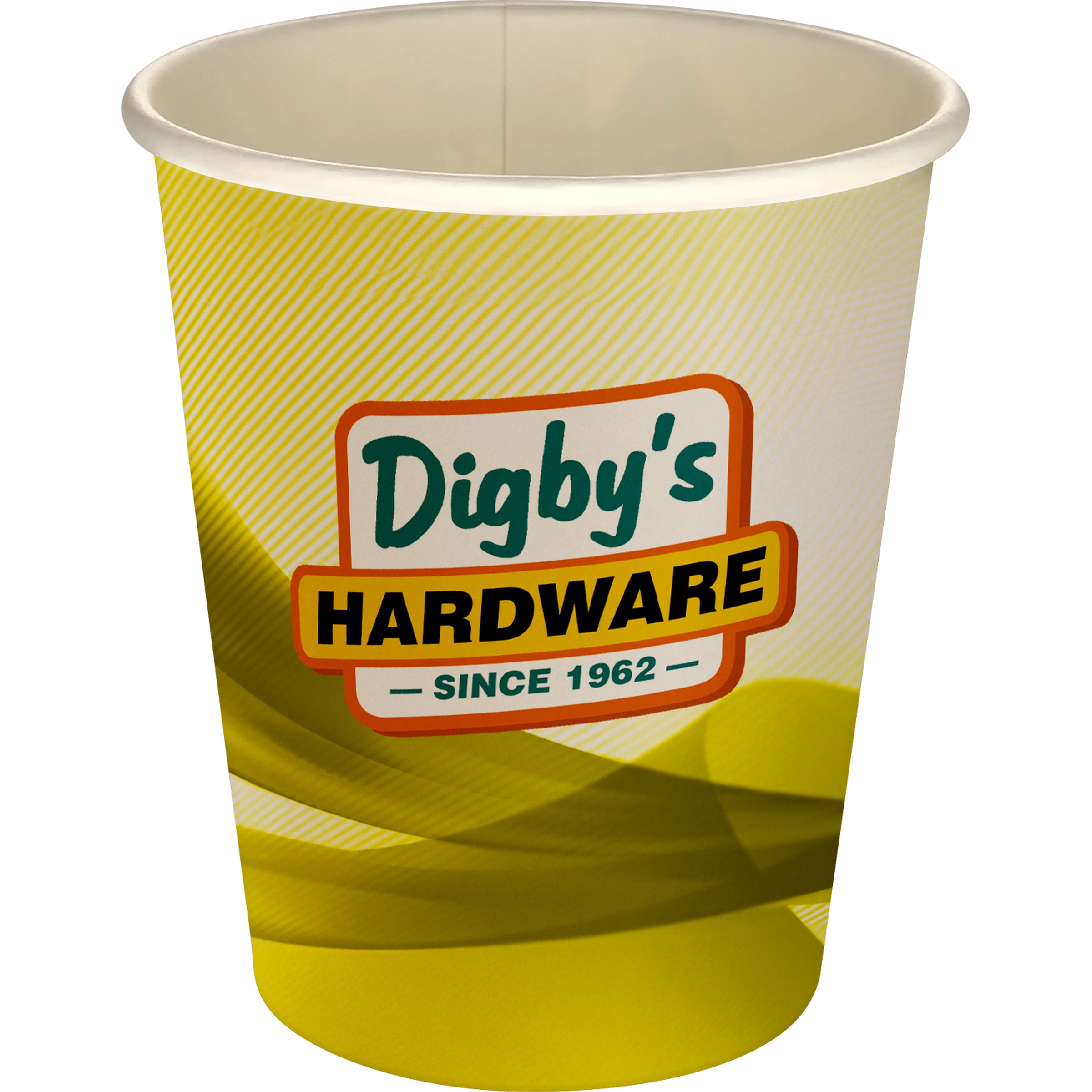 5 oz Full Color Groovy Paper Cup 1