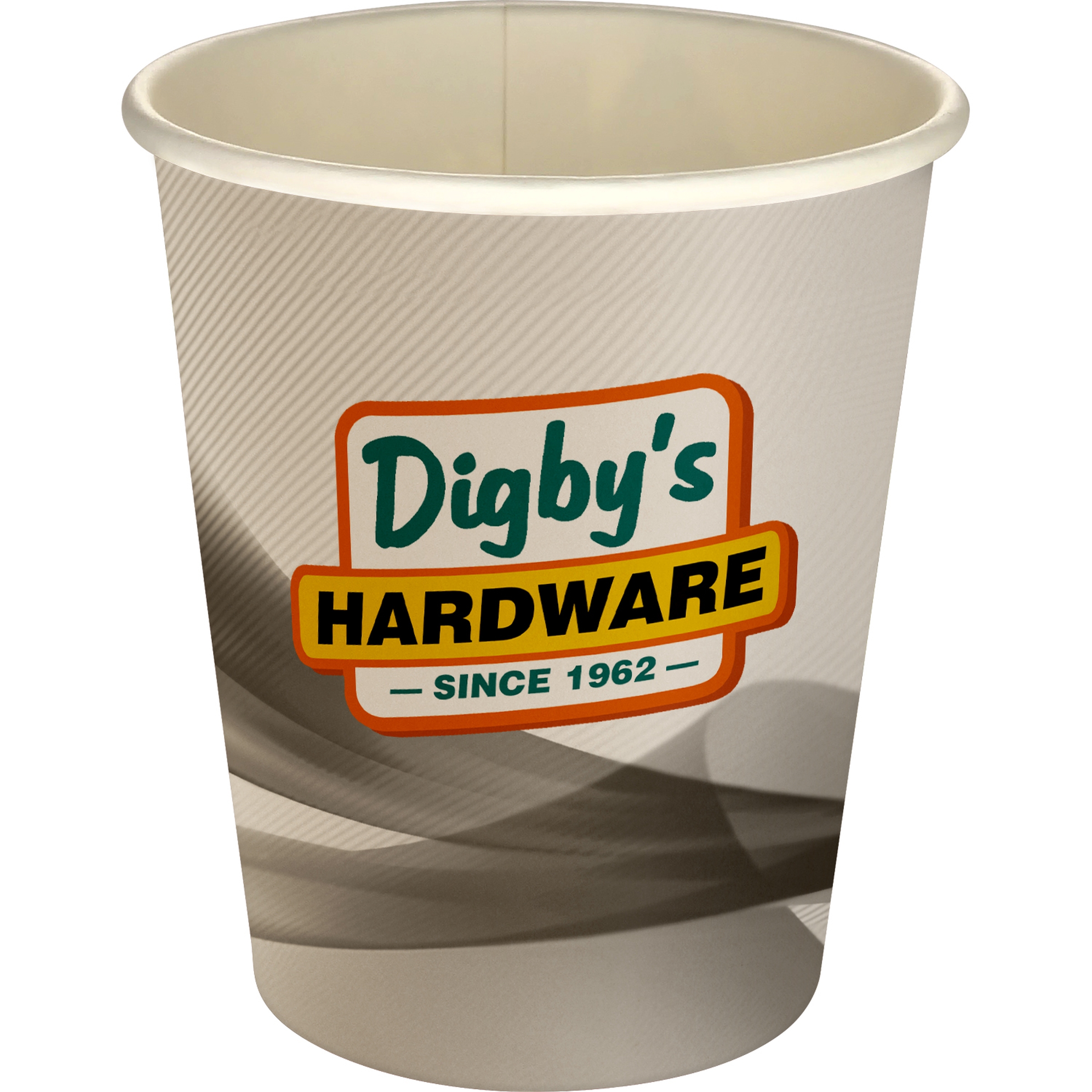 5 oz Full Color Groovy Paper Cup 1