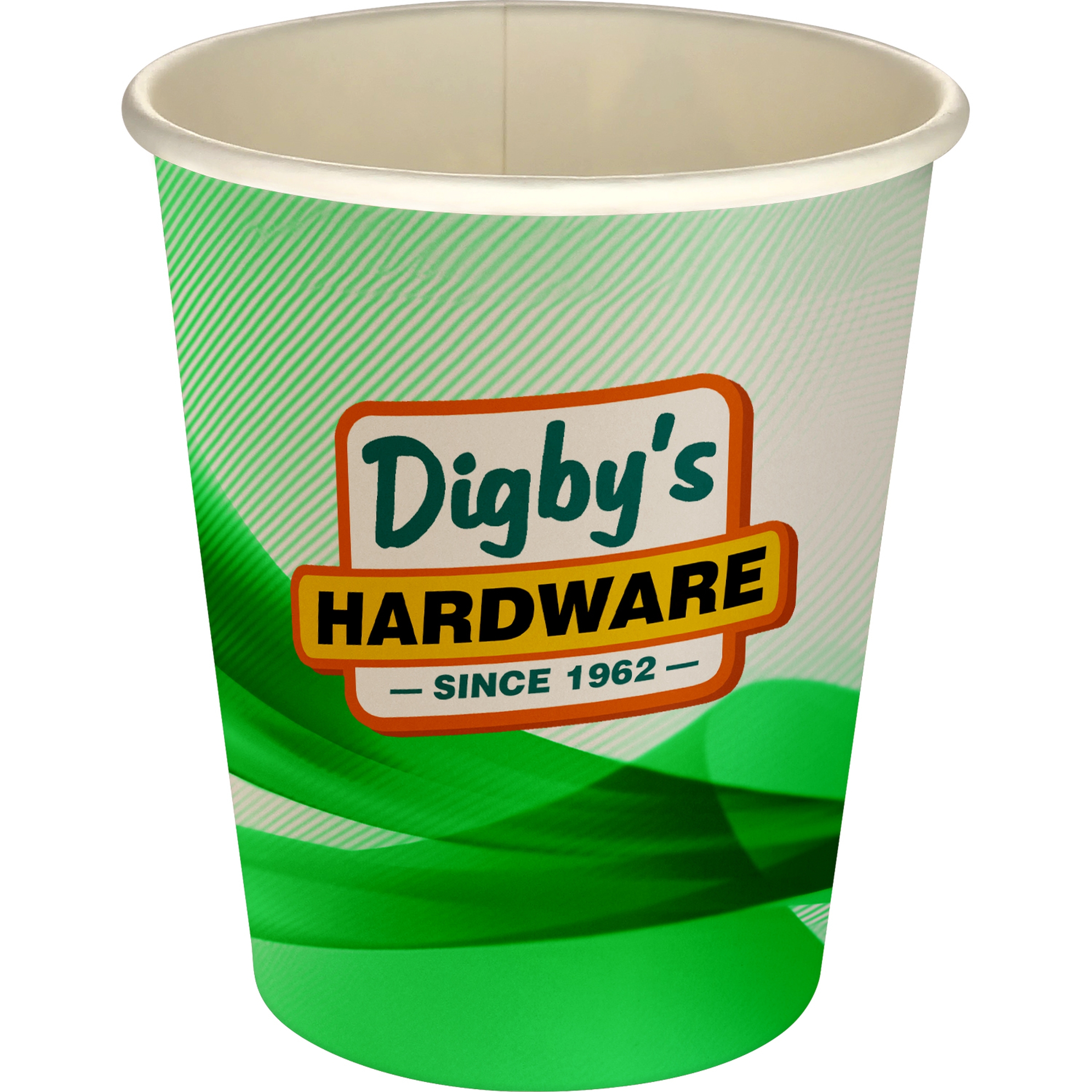 5 oz Full Color Groovy Paper Cup 1