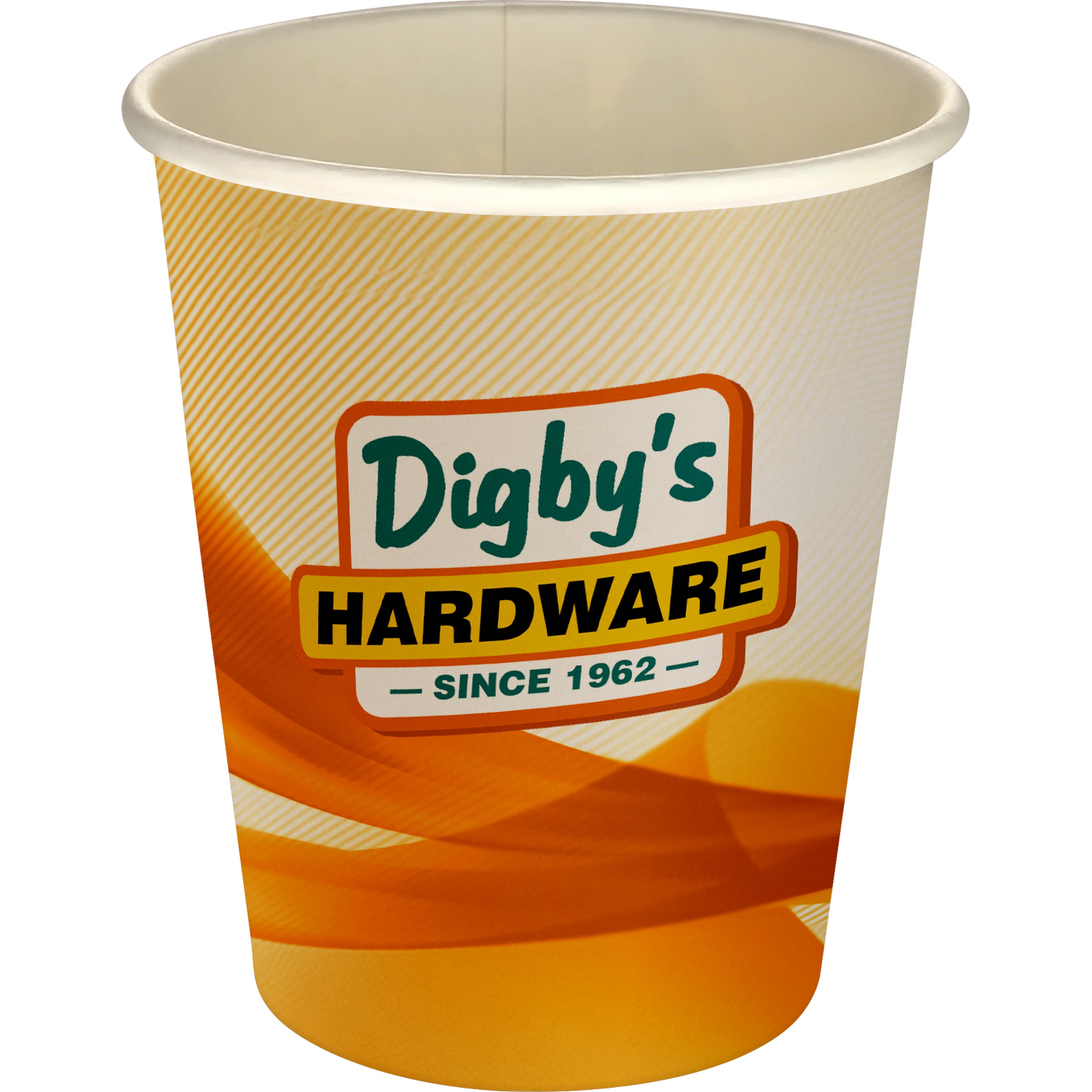 5 oz Full Color Groovy Paper Cup 1