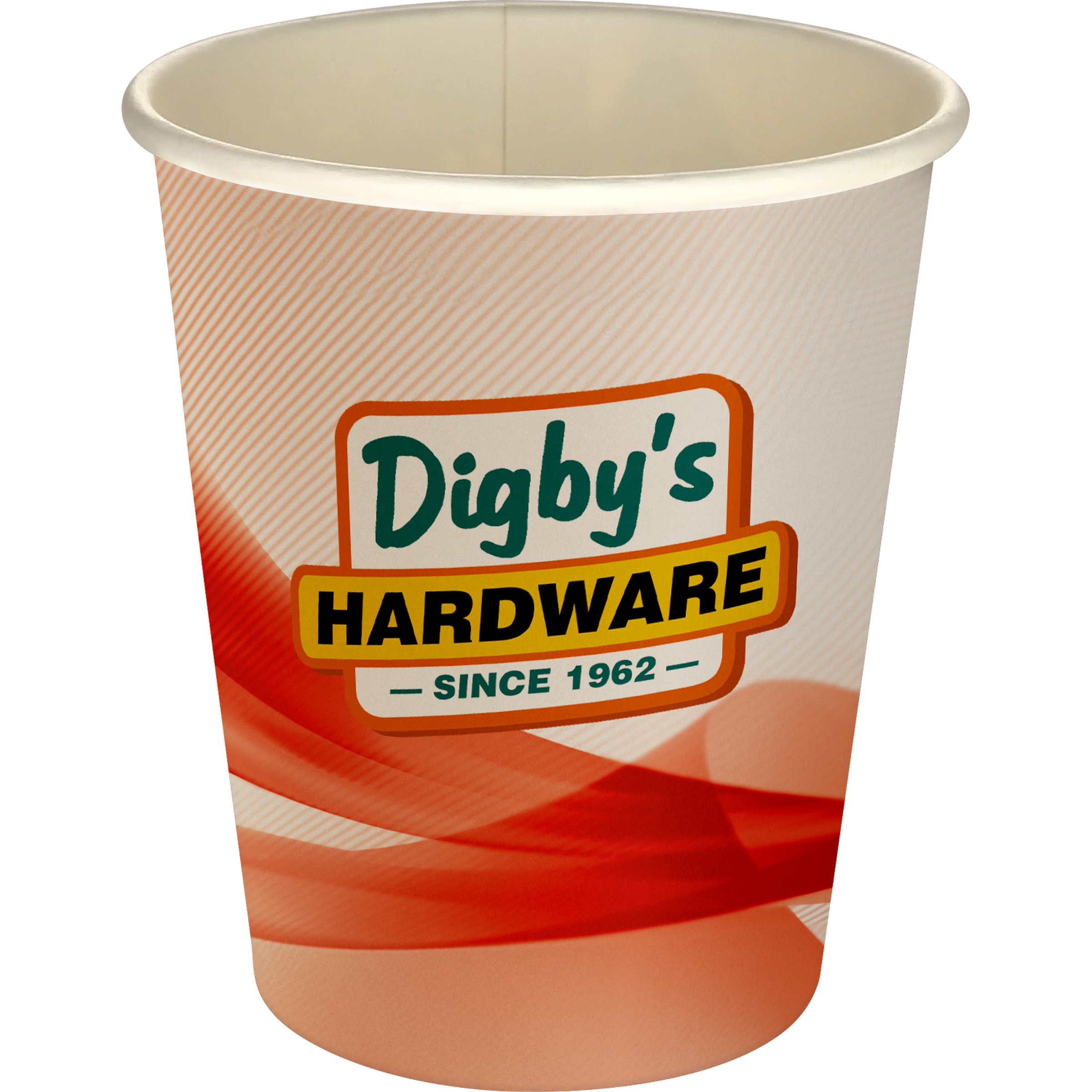 5 oz Full Color Groovy Paper Cup 1