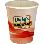 5 oz Full Color Groovy Paper Cup - red 5 oz Full Color Groovy Paper Cup - red