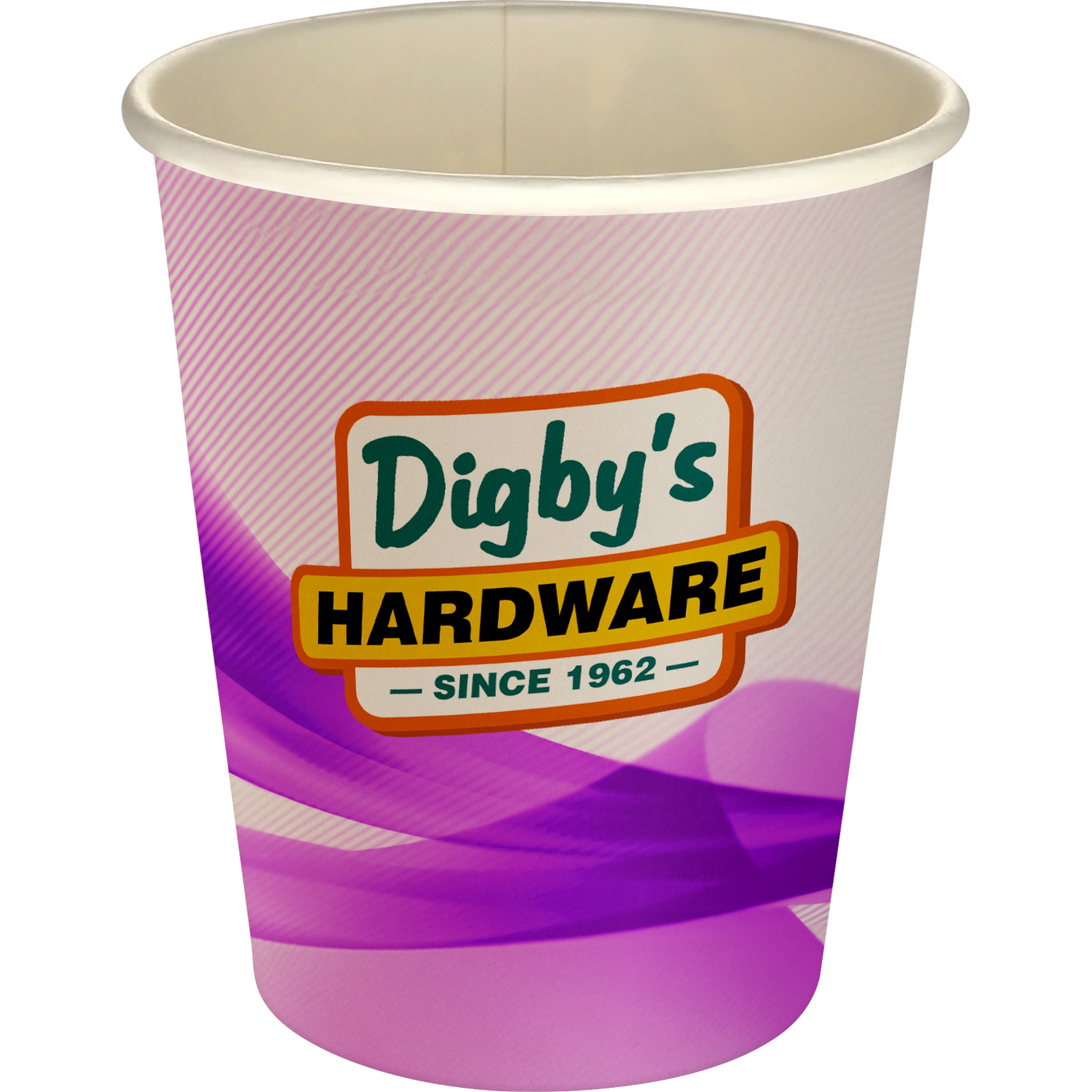 5 oz Full Color Groovy Paper Cup 1