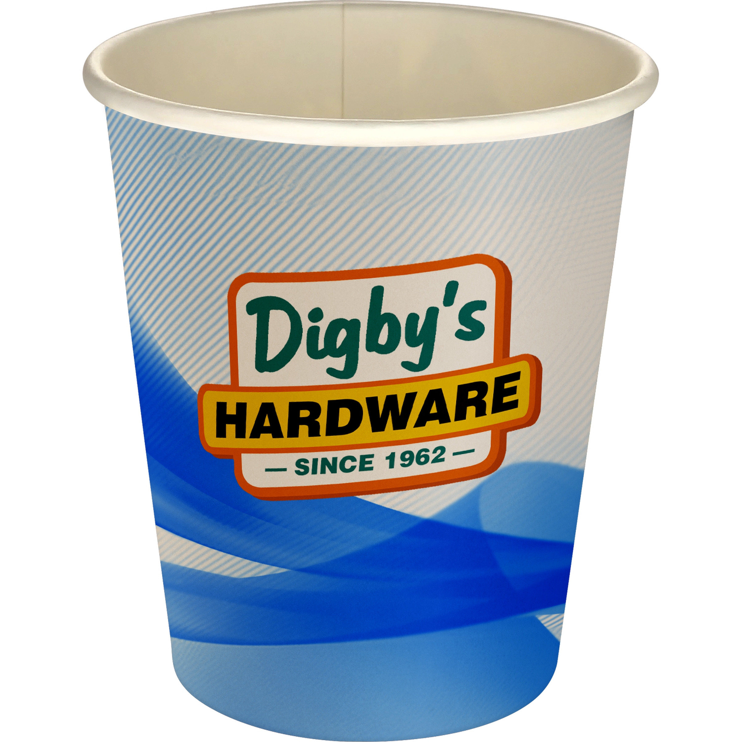 5 oz Full Color Groovy Paper Cup 1